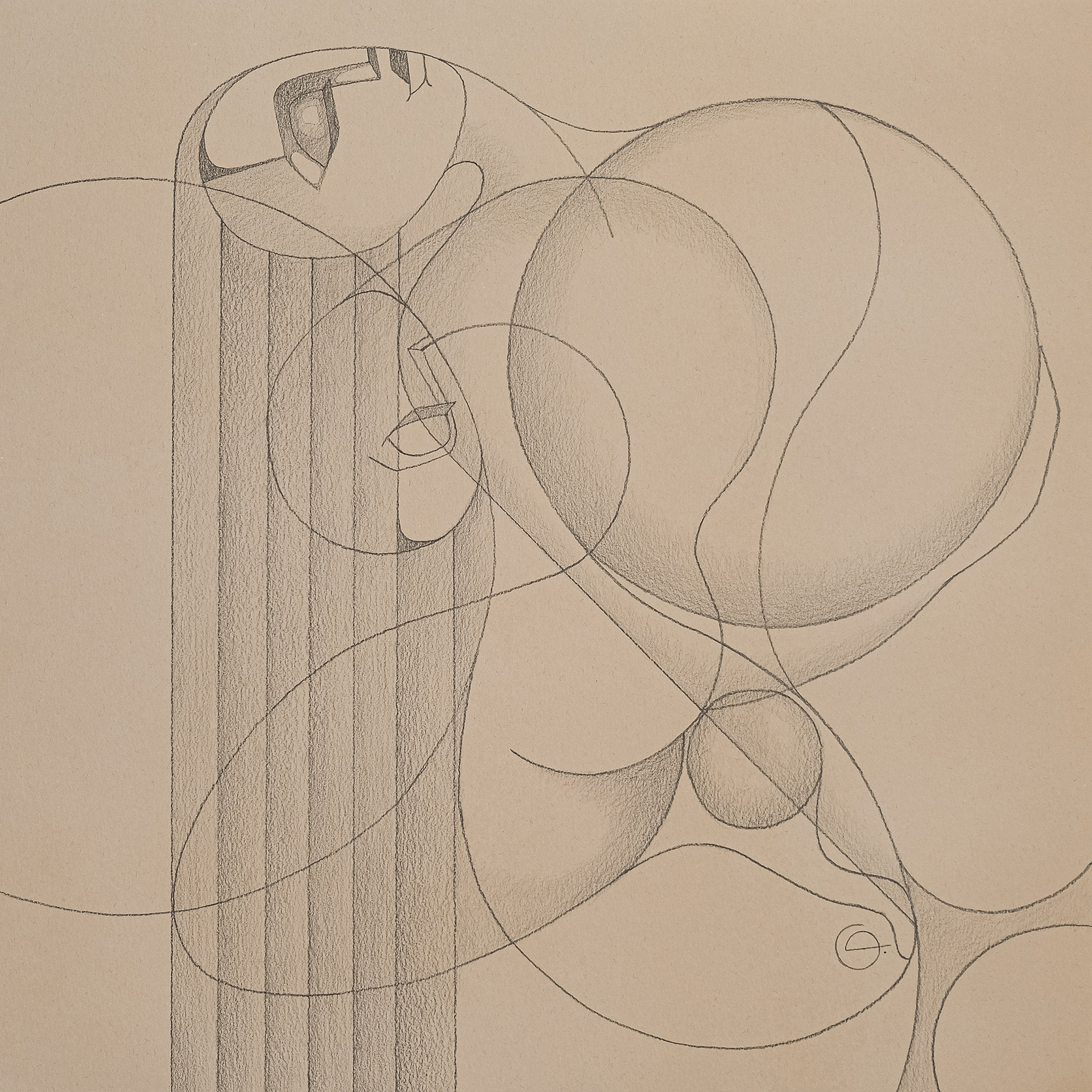 Графіка 24 Entities Тетяни Грищенко — мінімалістичний геометричний малюнок на сітці, що базується на прогресії числа 2, що символізує взаємопов’язані сутності — силу та слабкість, що працюють разом, формуючи особистісний ріст.