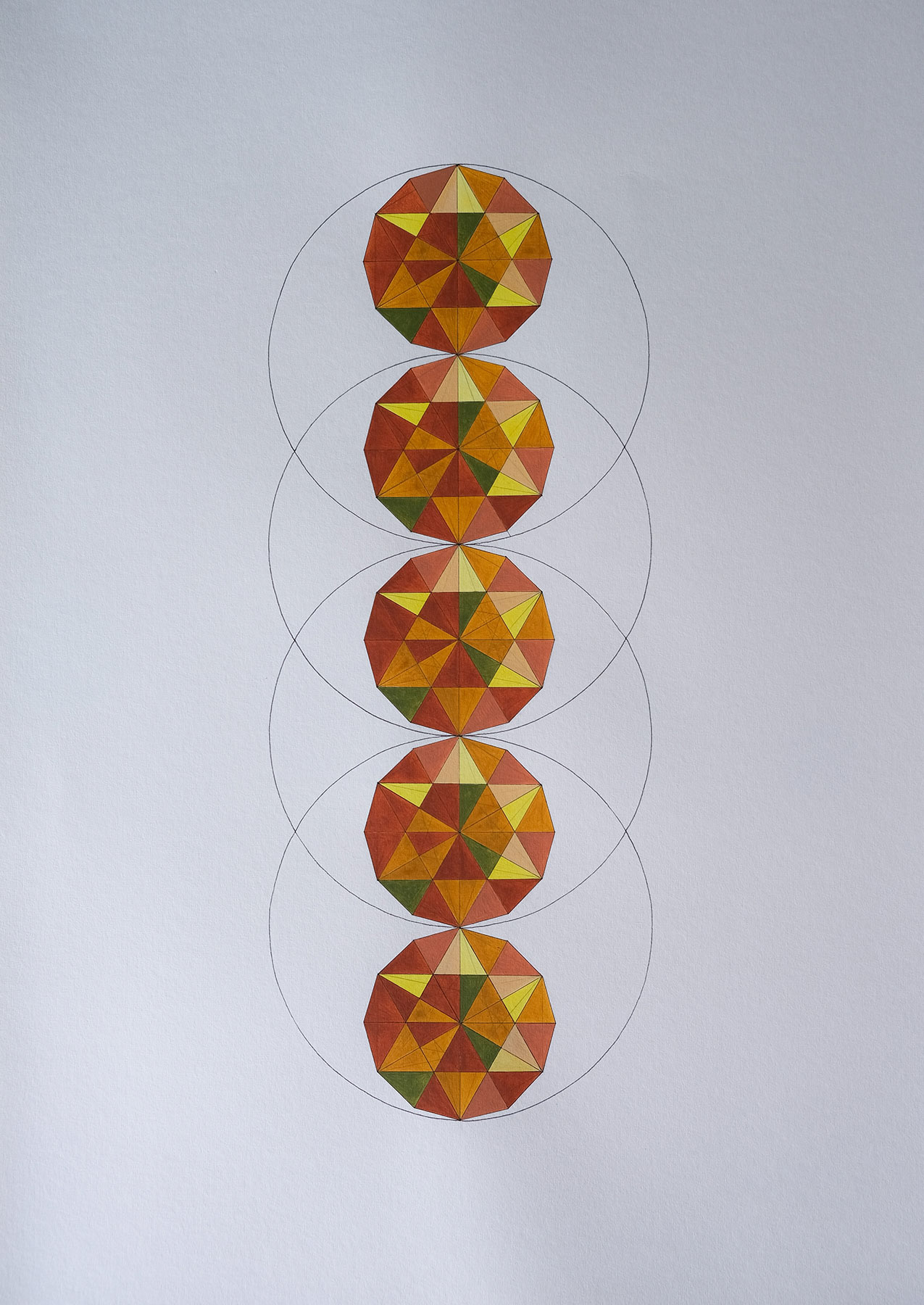 Geometry 07 by Tetiana Gryshchenko. Poster