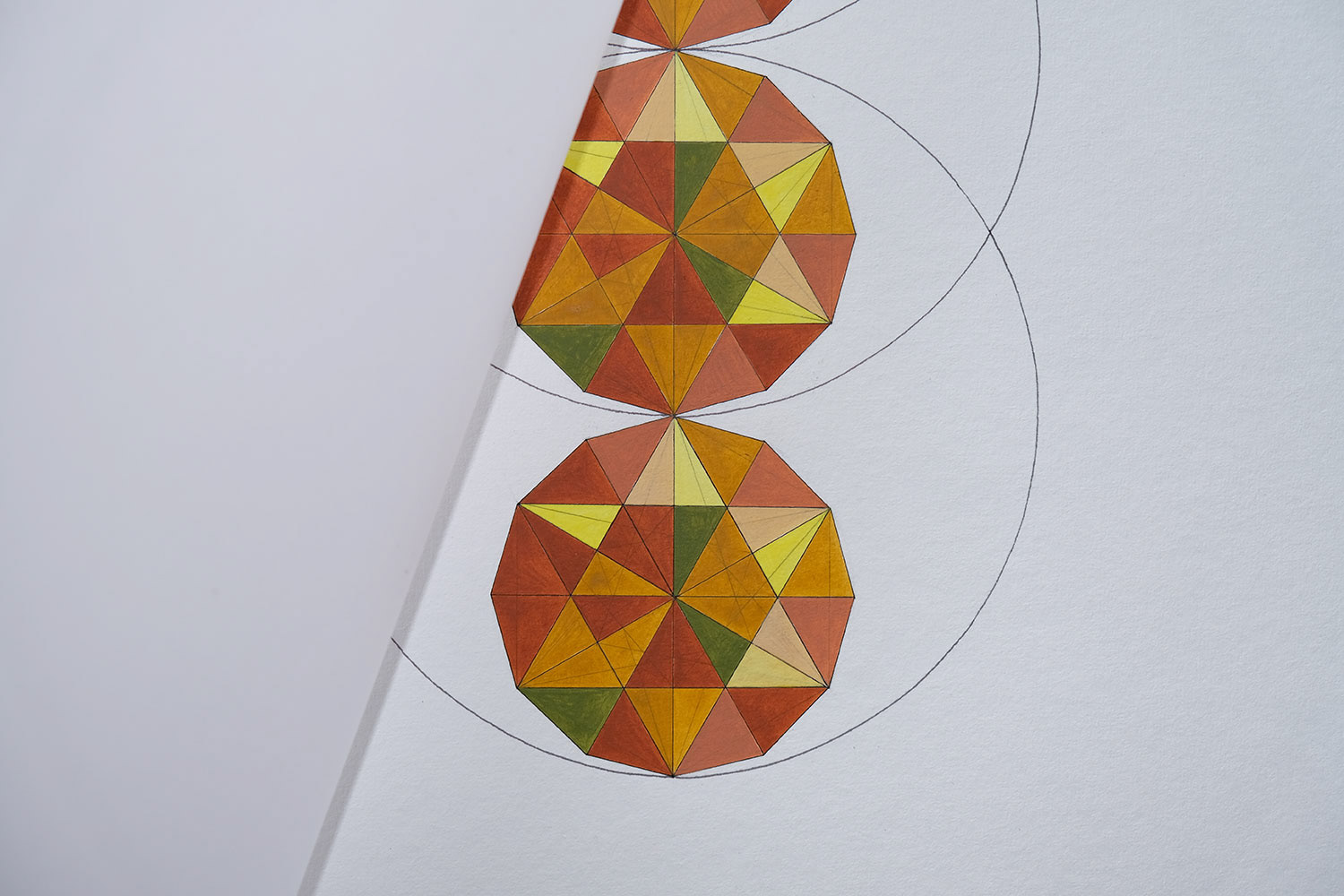 Geometry 07 by Tetiana Gryshchenko. Poster. Close up