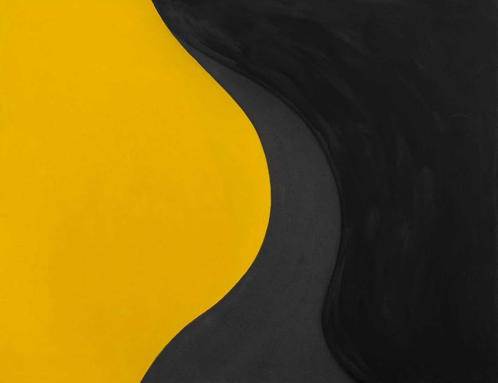 Bump, acrylic on canvas (54"x64")