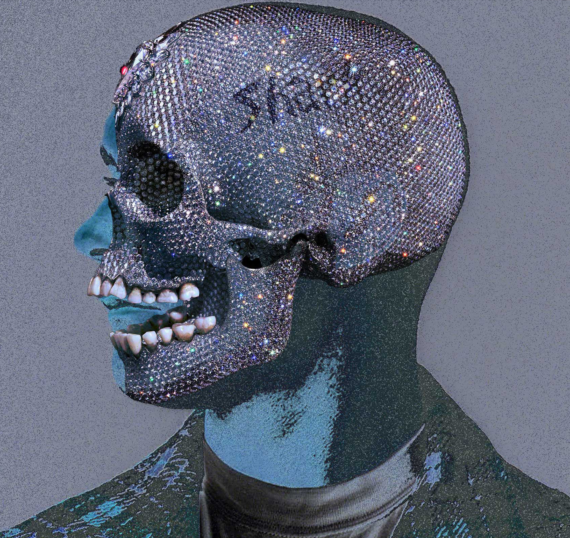 Damien Hirst, British, conceptual artist (1965- ) numbered screen print