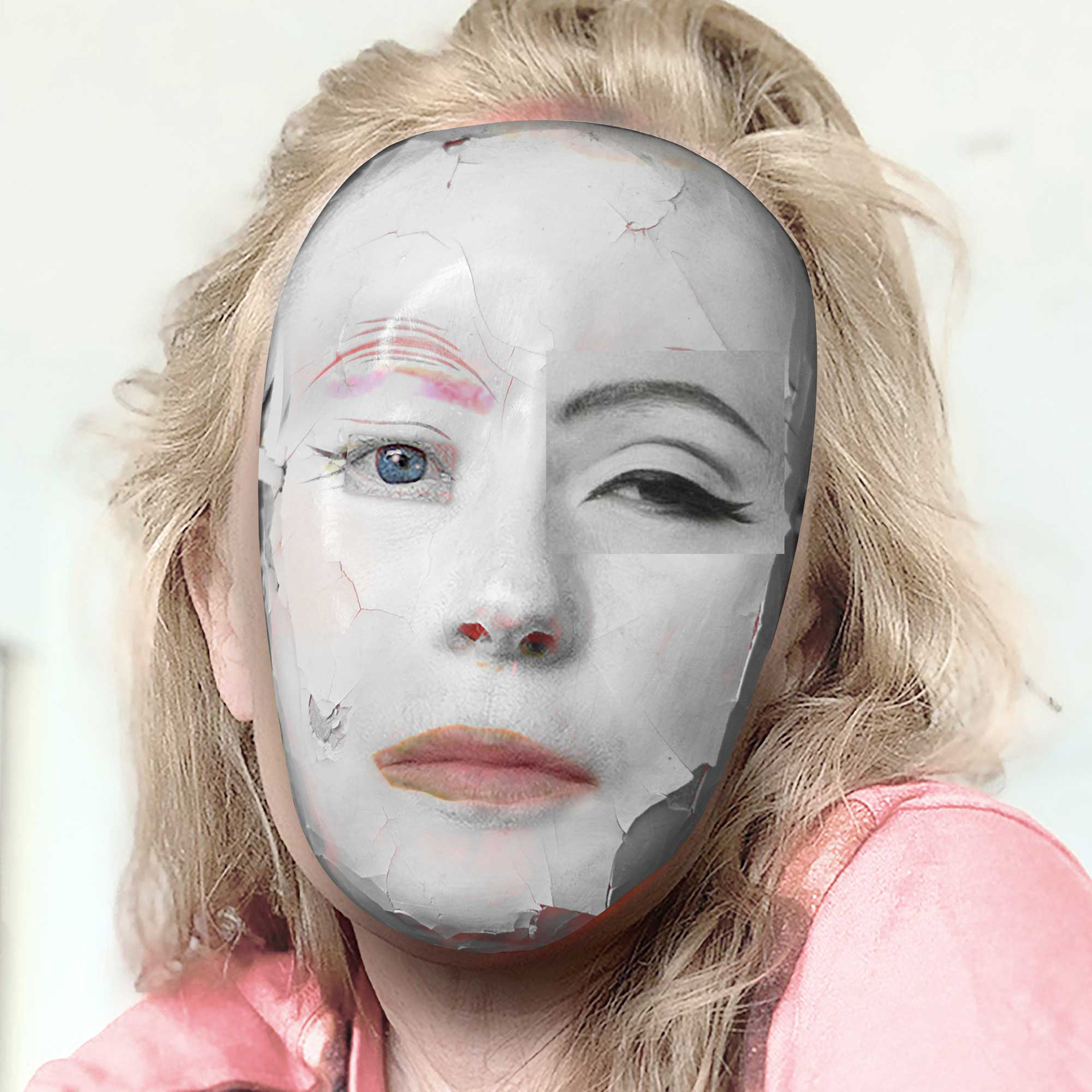 Cindy Sherman, American, photographer (1954- ) numbered screen print, 36"x36"
