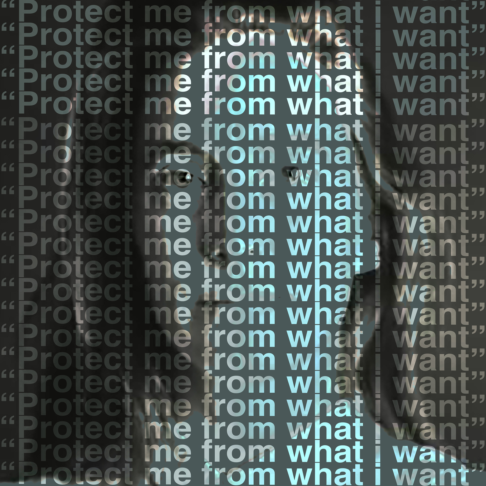 Jenny Holtzer, American neo conceptual artist (1950-) her work focuses on the delivery of words and ideas in public spaces and includes large-scale installations, advertising billboards, projections on buildings and other structures, and illuminated electronic displays.-numbered screen print 36"x36"