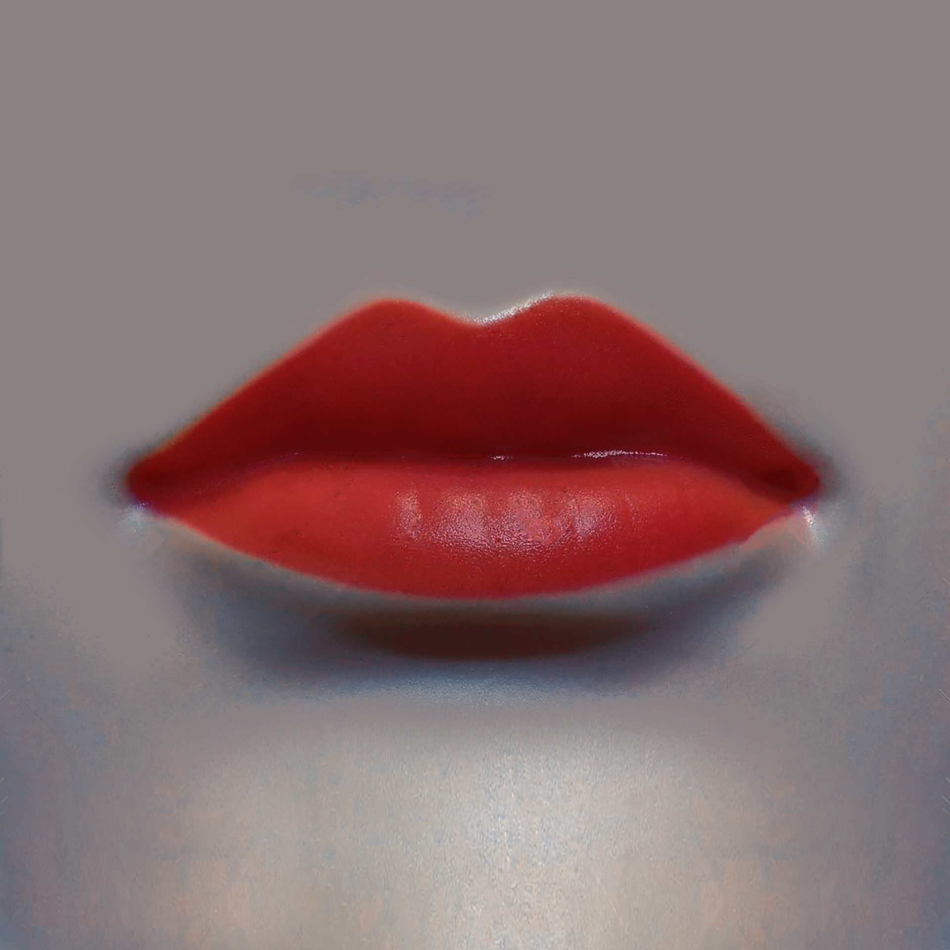 Lips, numbered screen print (36"x36")
