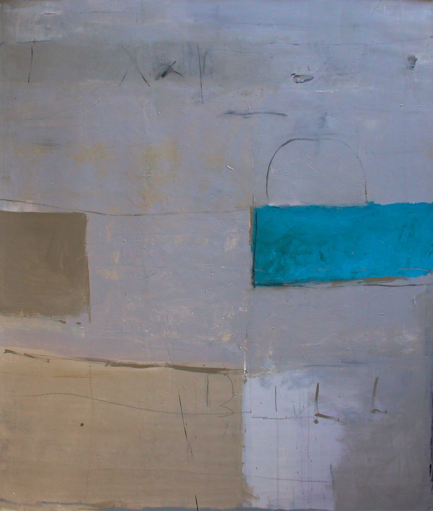 India- acrylic on canvas, (60"x70")