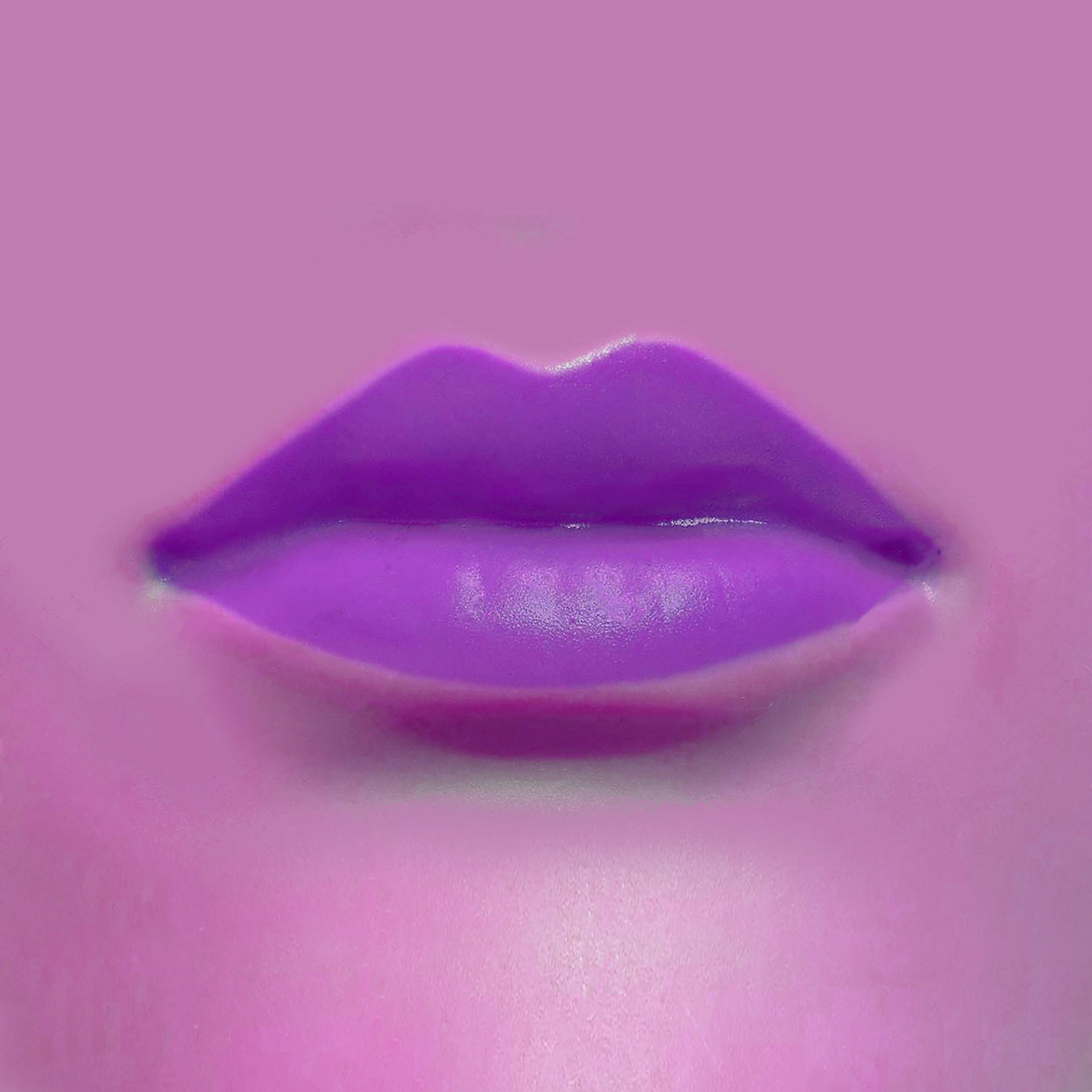 Lips, numbered screen print (36"x36")