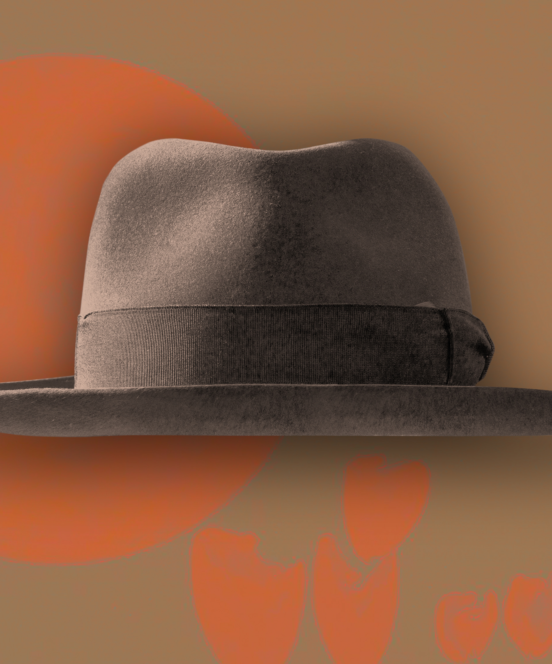 Joseph Beuys,(1921-1986) - instillation artist, teacher, performance artist, and art theorist  (Numbered print (28"x24")- Layered conceptual artwork inviting viewers to reflect on identity and perception.