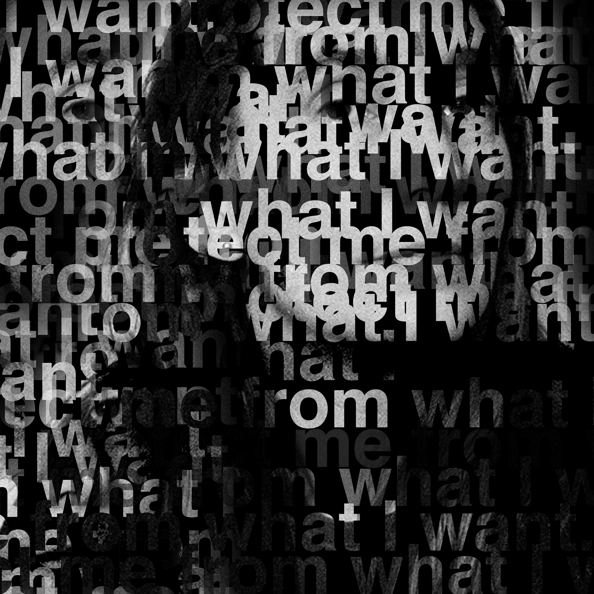 Jenny Holtzer, (1950-) American -neo conceptual artist her work delivers words and ideas in public spaces (numbered screen print 36")x36"