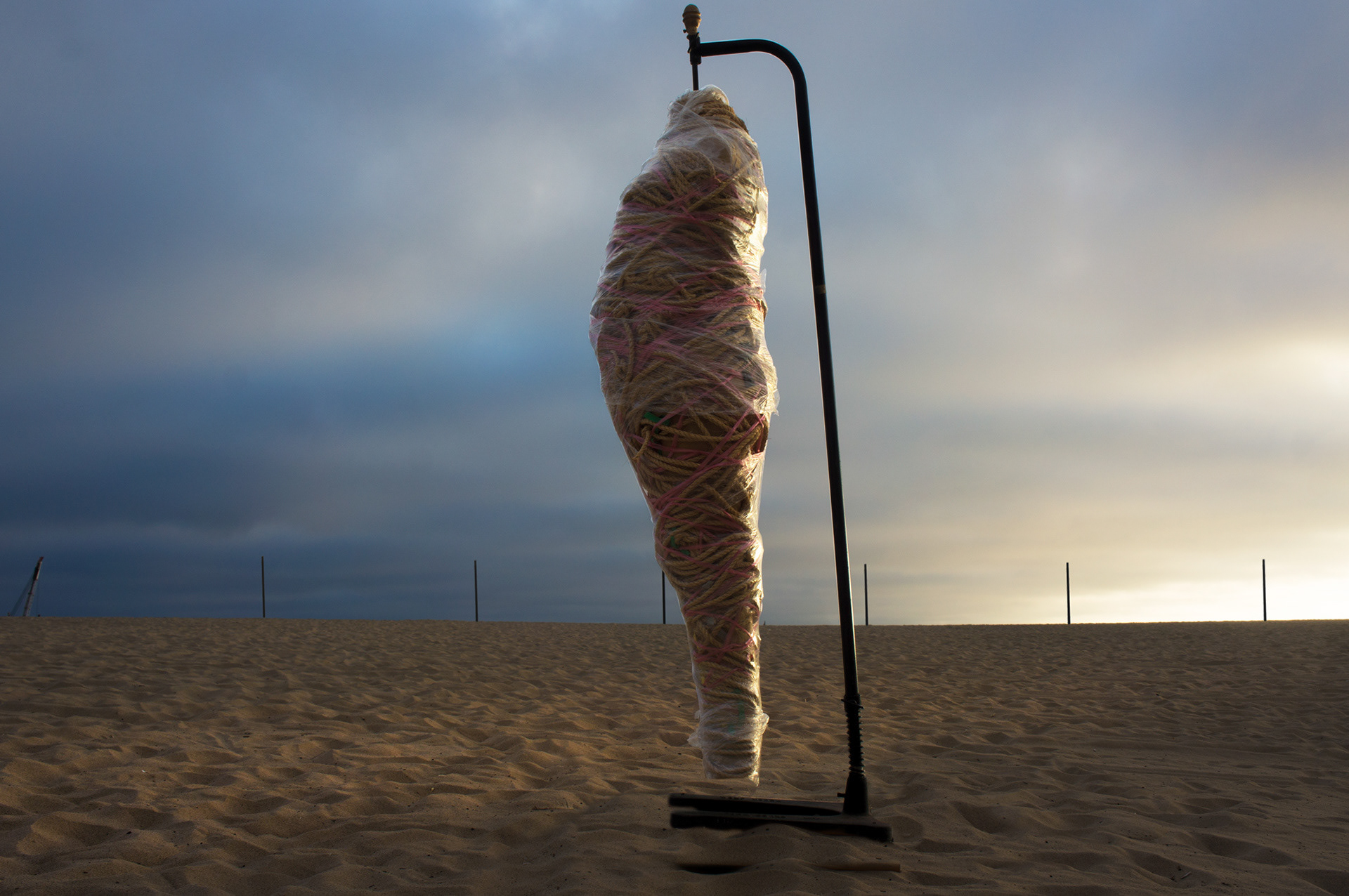 Model C, mixed media object - Conceptual sculpture exploring motherhood and societal expectations of women