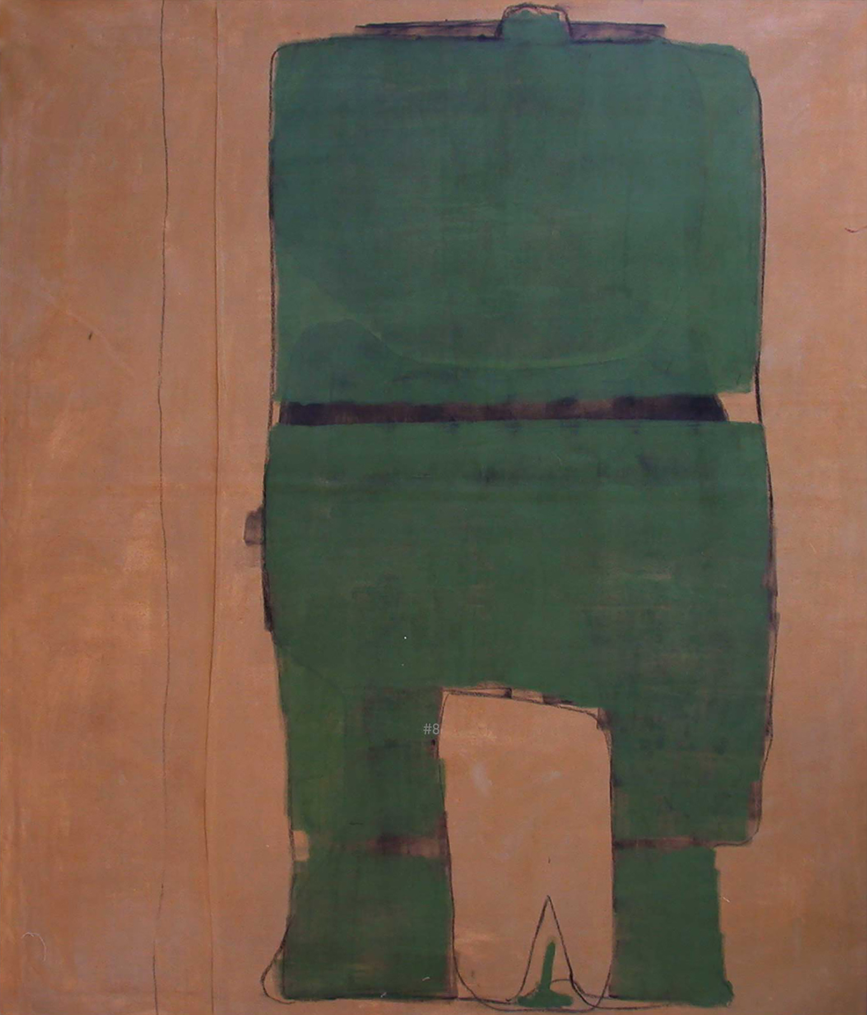Thing- acrylic on canvas, (60"x70")