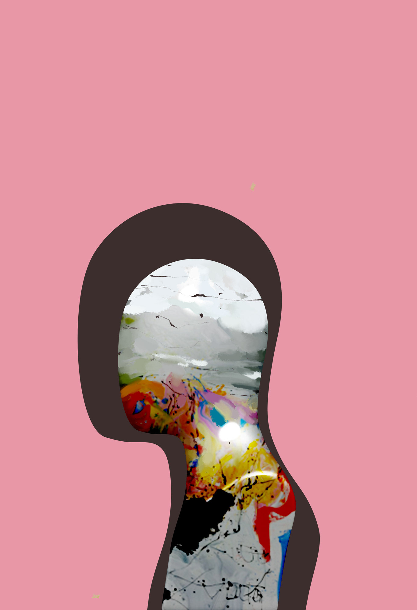 It's complicated, numbered print (24"x36") - Conceptual piece examining the objectification of female identity..