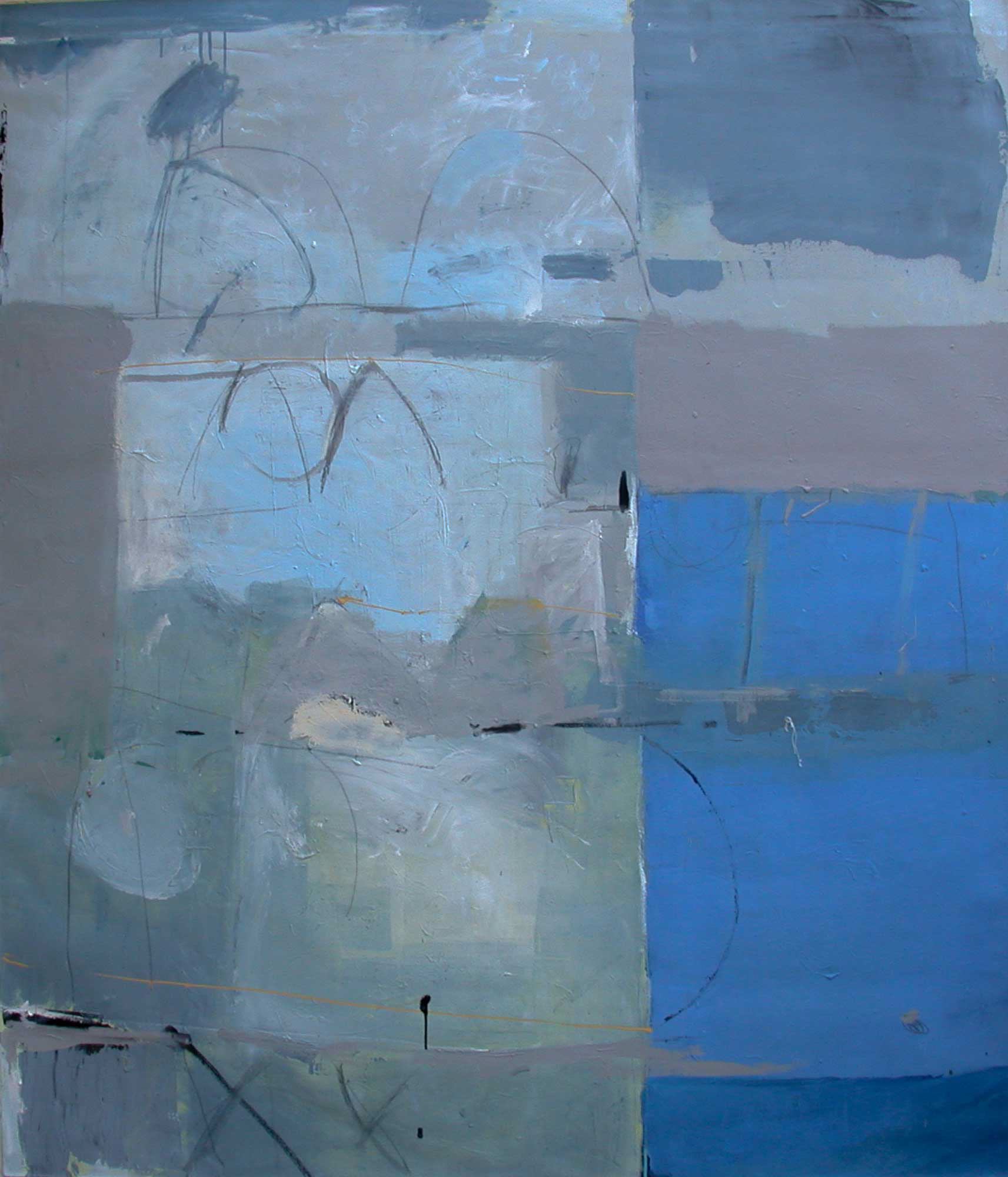 Rio- acrylic on canvas, (60"x70")