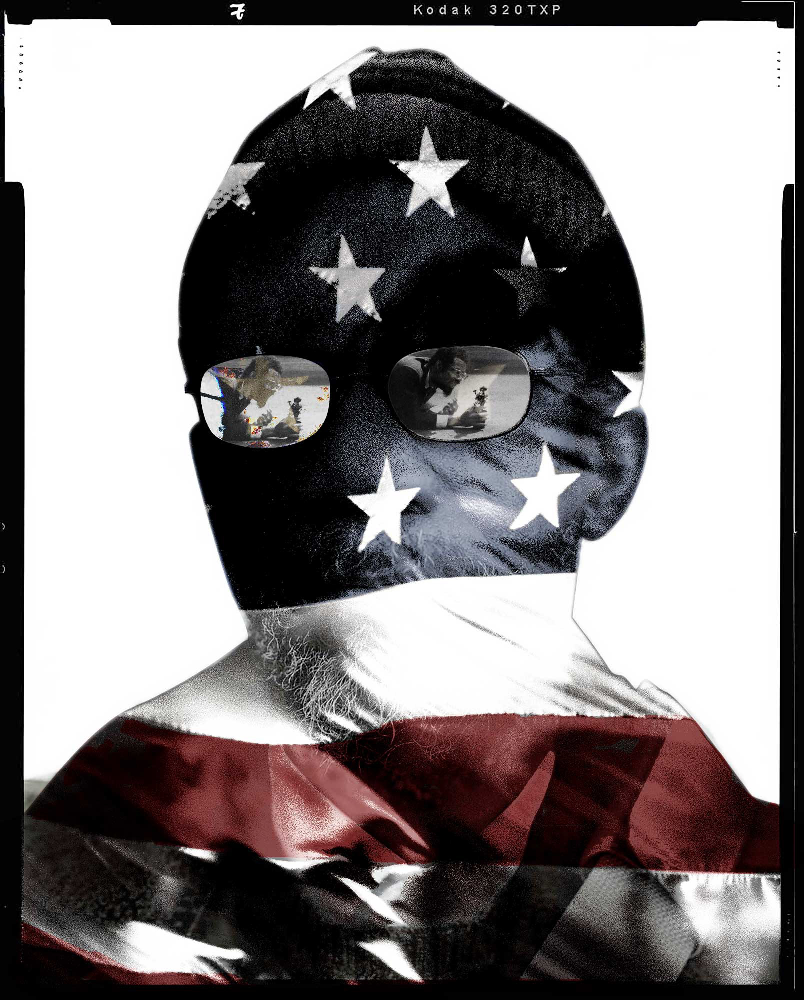 William Pope L, American, performance artist, painter ( 1928- 2023) numbered screen print, 24"x18"