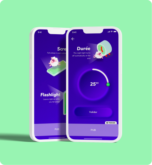 Veilleuse - Application pour enfant