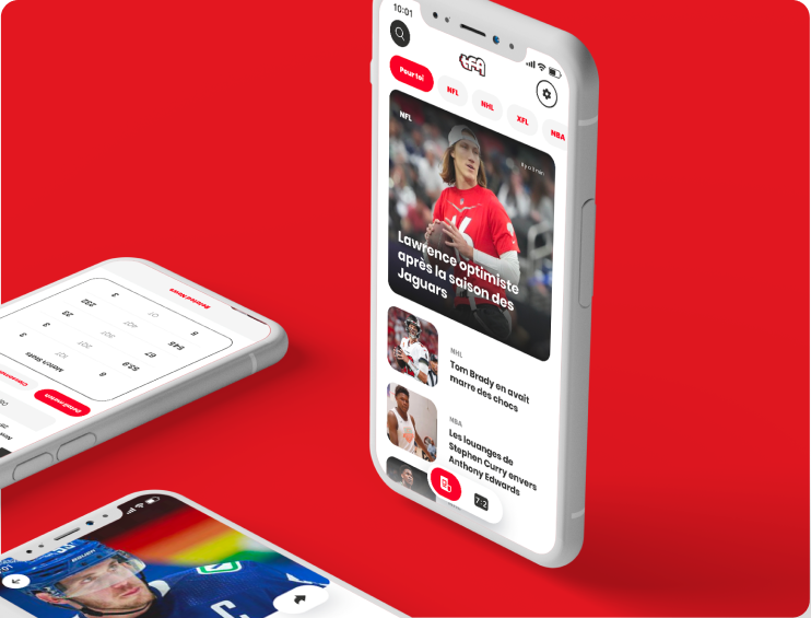 The Free Agent - Application de news de sport US