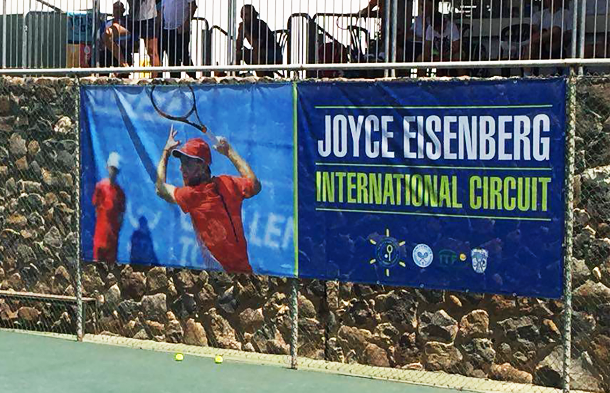 PVC Banner - Joyce Eisenberg International Circuit