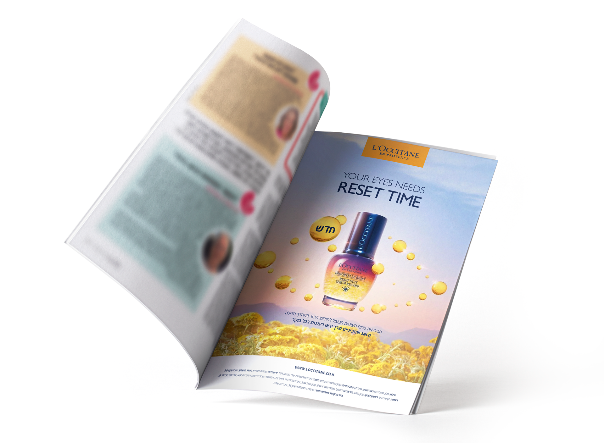 Single Page Ad | L'OCCITANE | 507Creative