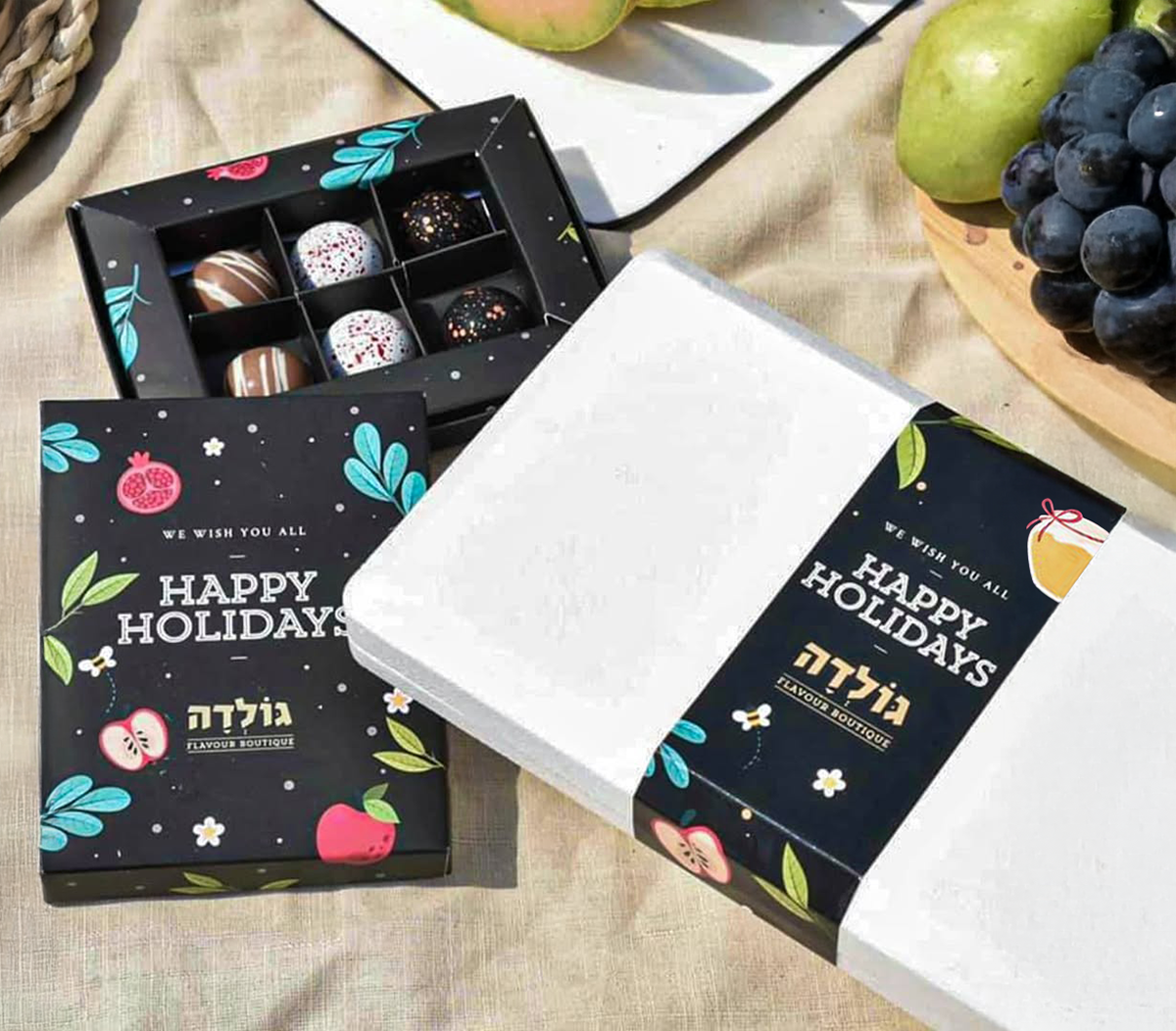Chocolate Box & Sleeve For Ice Cream Pack