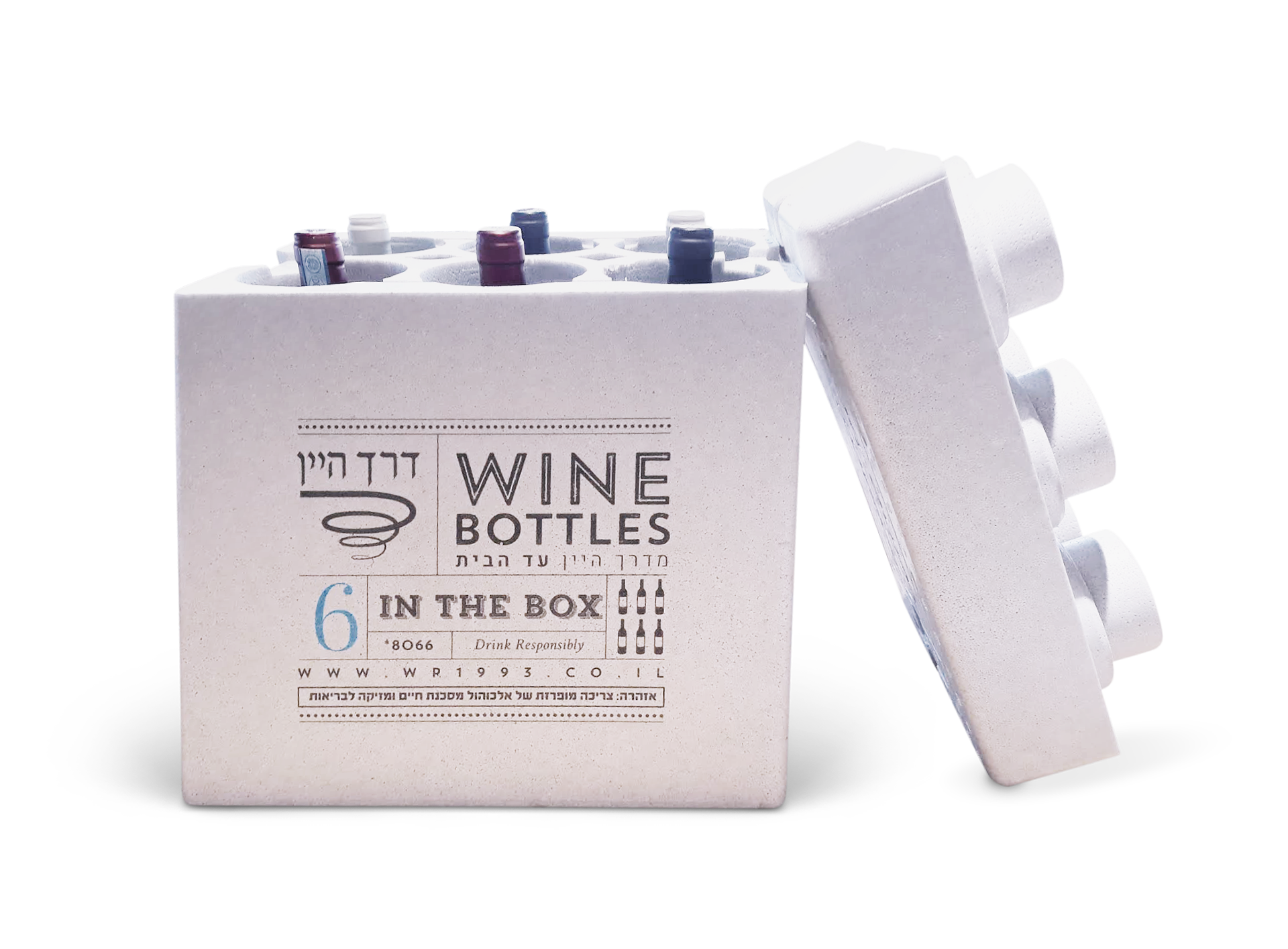 Styrofoam Delivery Box - 6 Bottles
