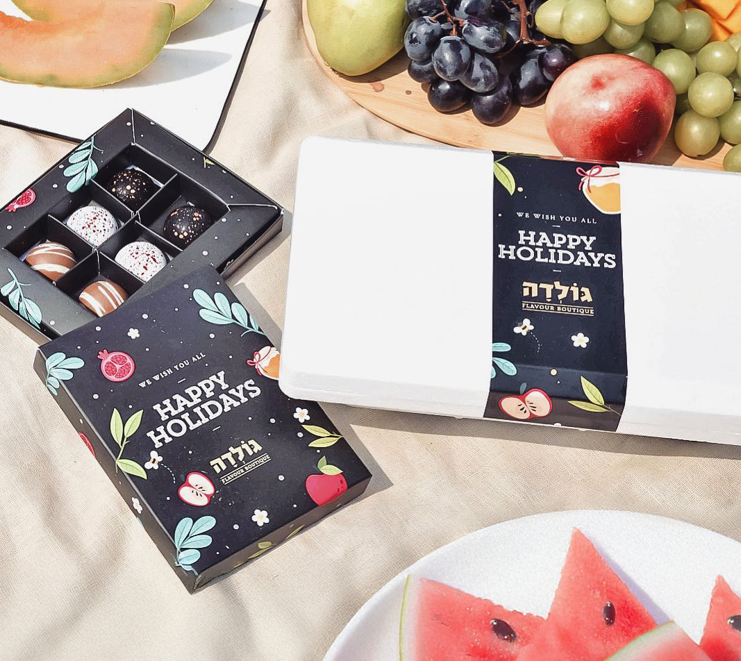 Chocolate Box & Sleeve For Ice Cream Pack
