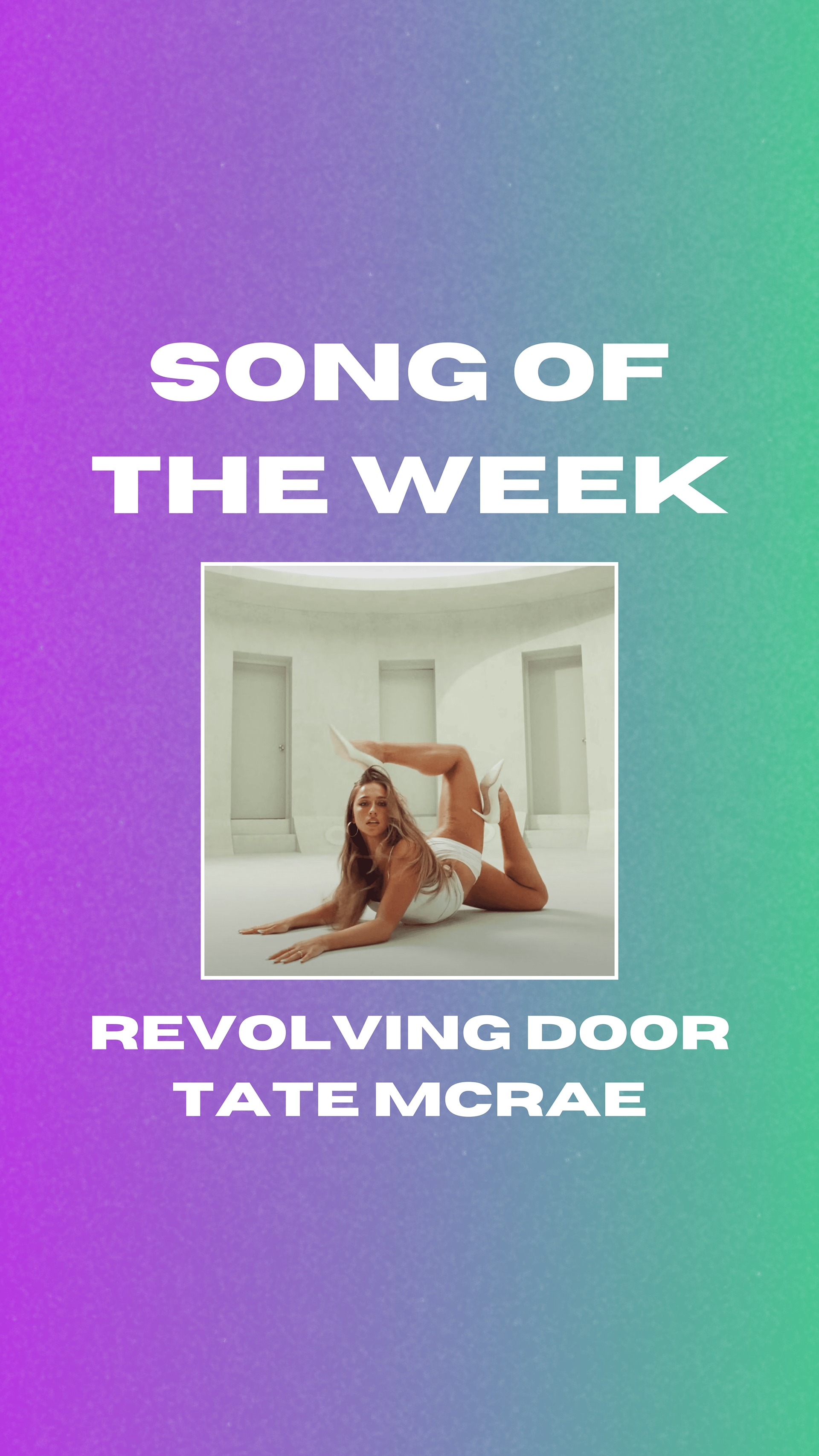 Song of the Week Post Example