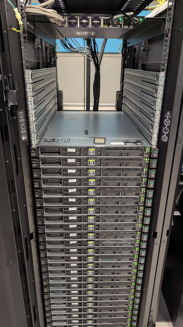 Server farm installation