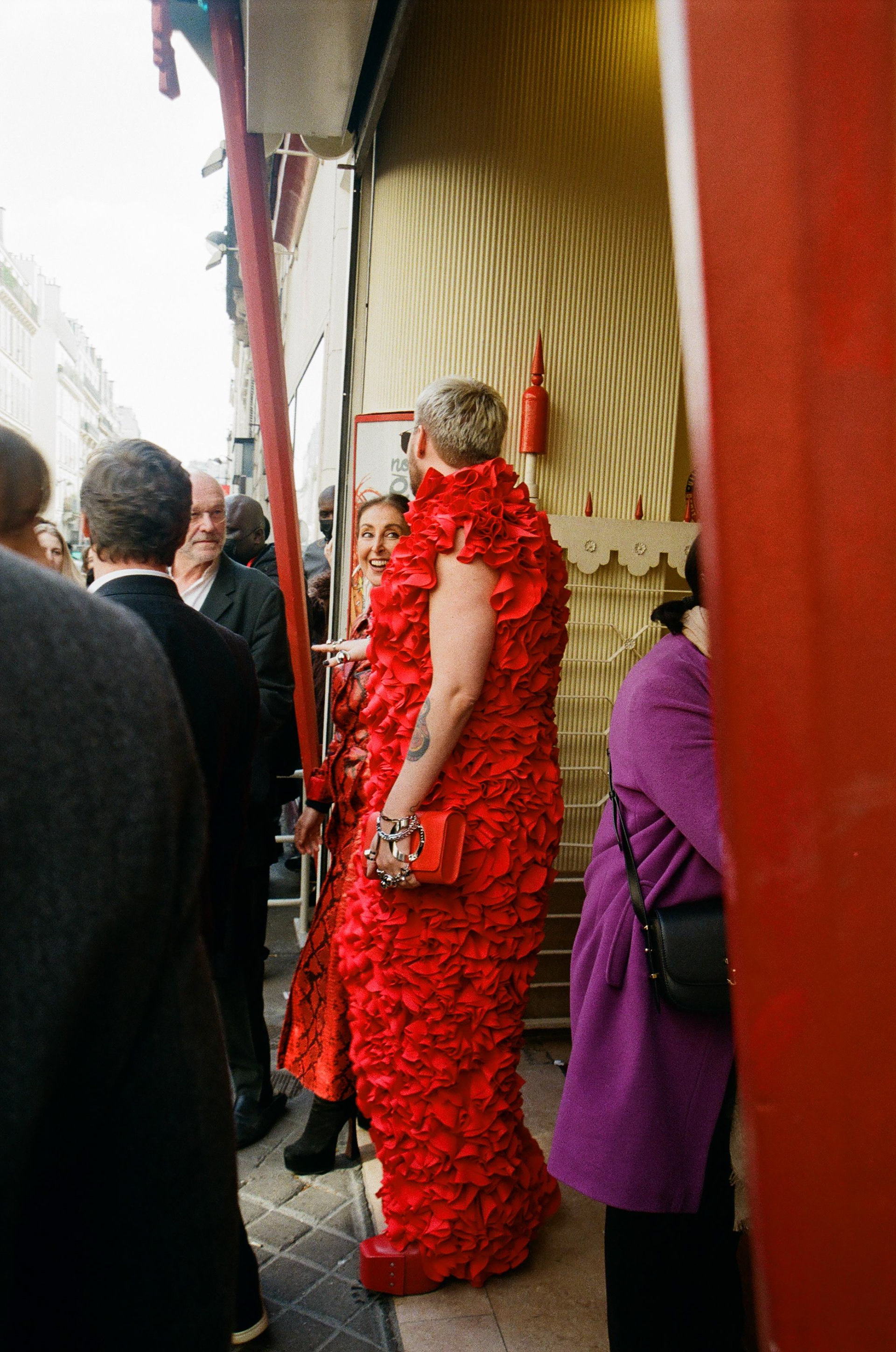 Unknown, Vivienne Westwood at La Nouvelle Eve, color film, 05/02/2022.