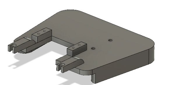 Mounting Plate for Animatronic Head