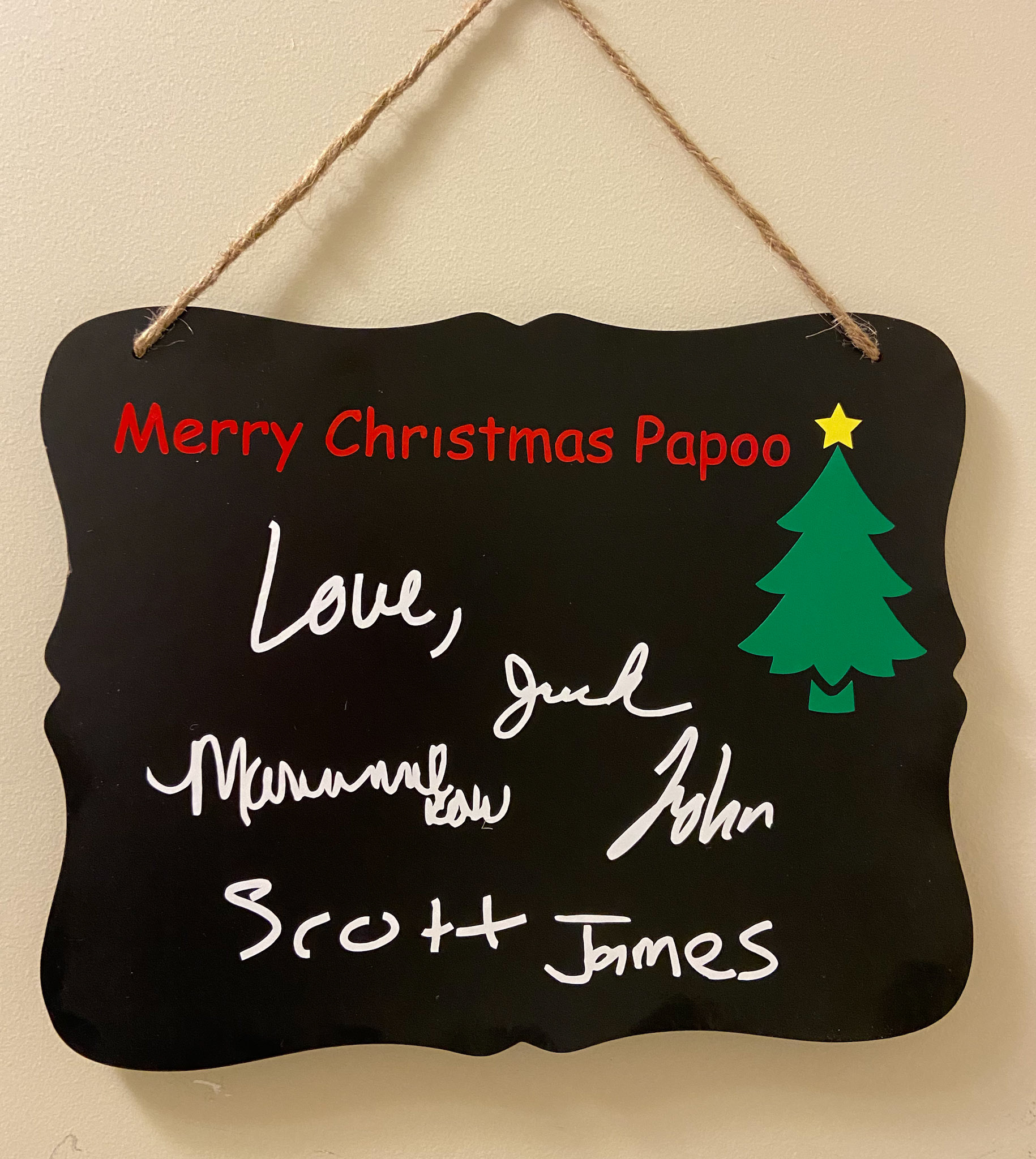 Christmas Sign