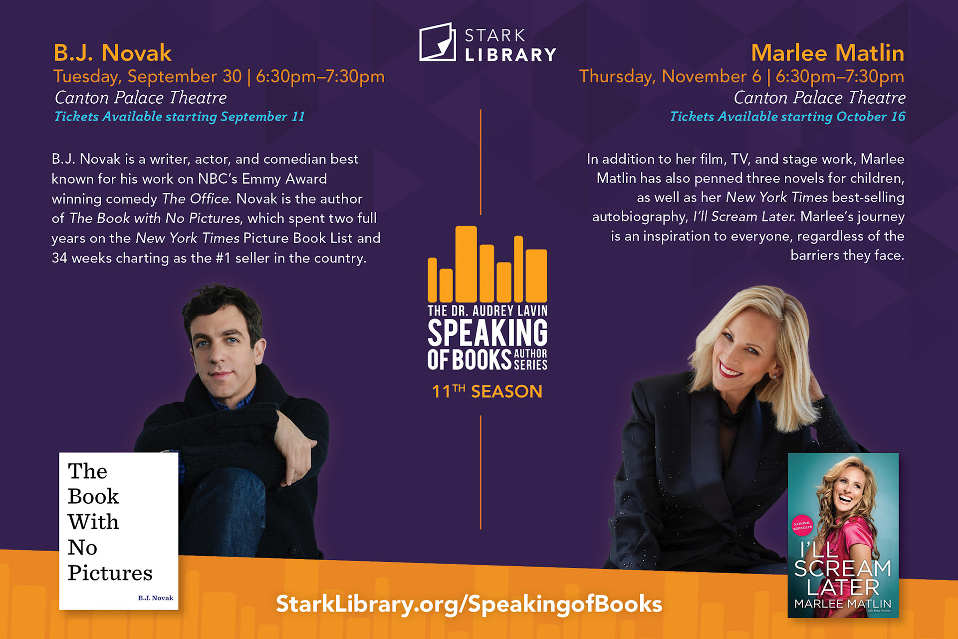 Speaking of Books 11th Season Postcard - Front