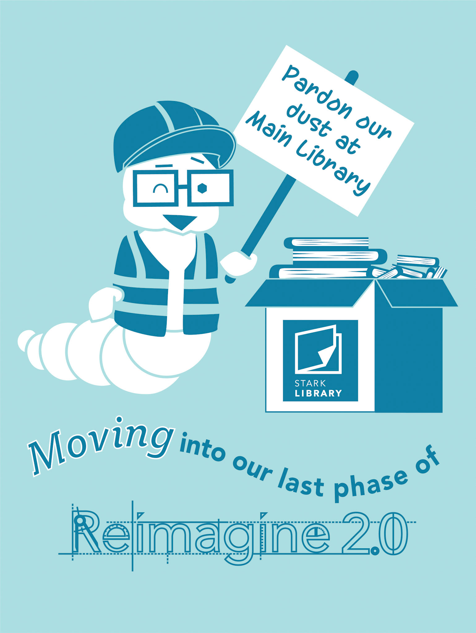 Moving Bookworm 2025 T-Shirt Design