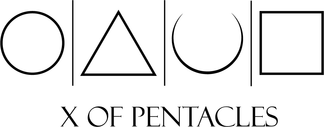 X OF PENTACLES LEGACY LOGO