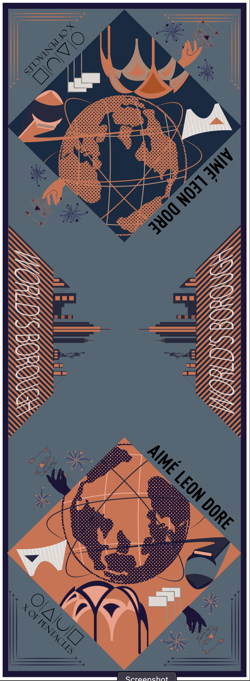 SCARF CONCEPT | AIME LEON DORE / X OF PENTACLES COLLAB