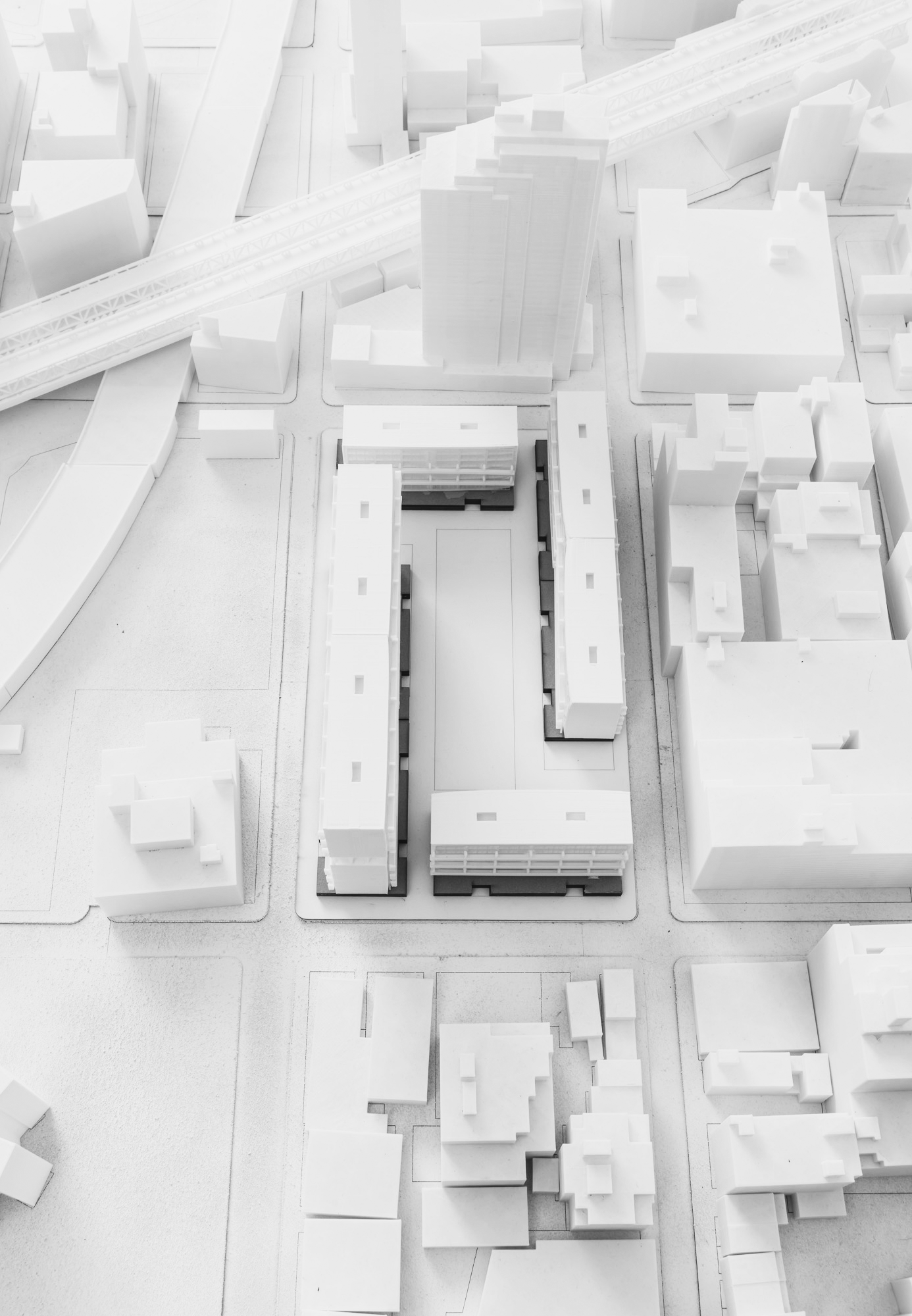 1’:1/32” Scale CLT Building Site Model