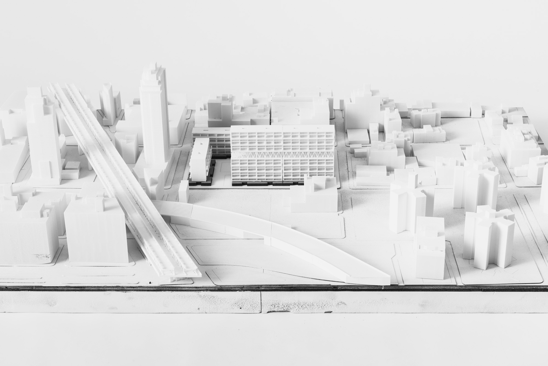 1’:1/32” Scale CLT Building Site Model
