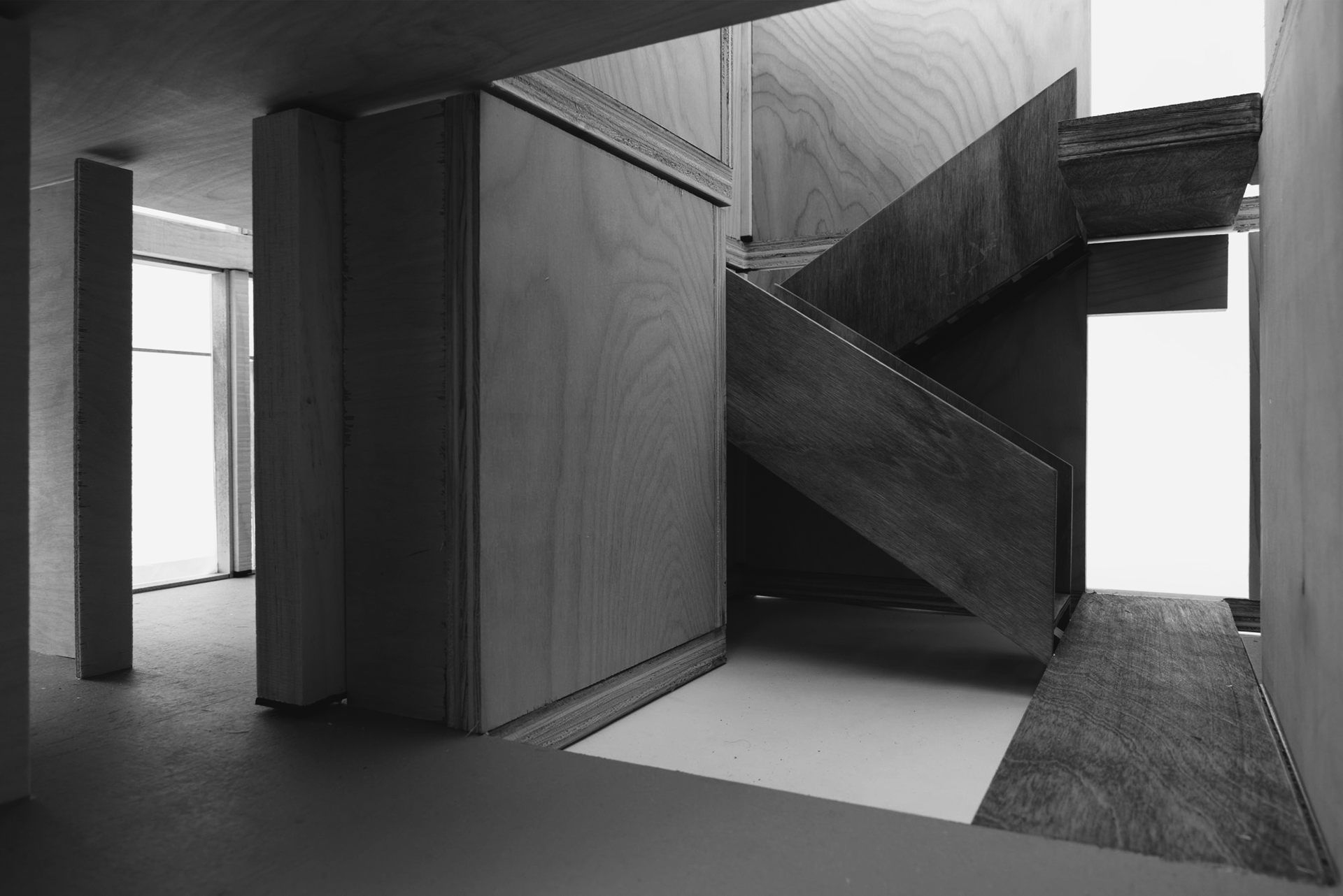 1’:1/2” Scale CLT Building Model Inside