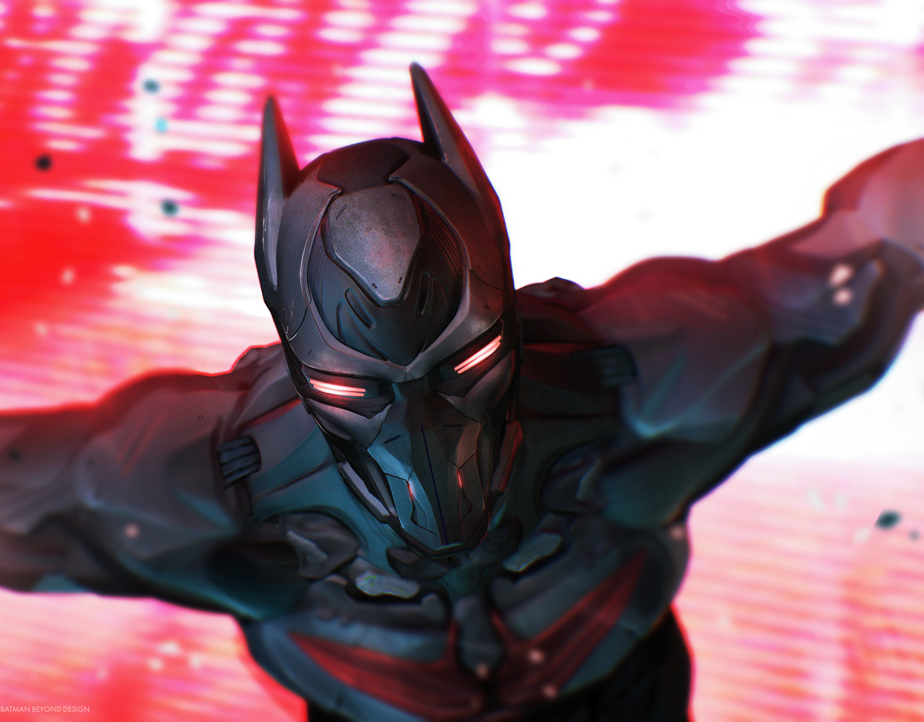 batman beyond concept suit