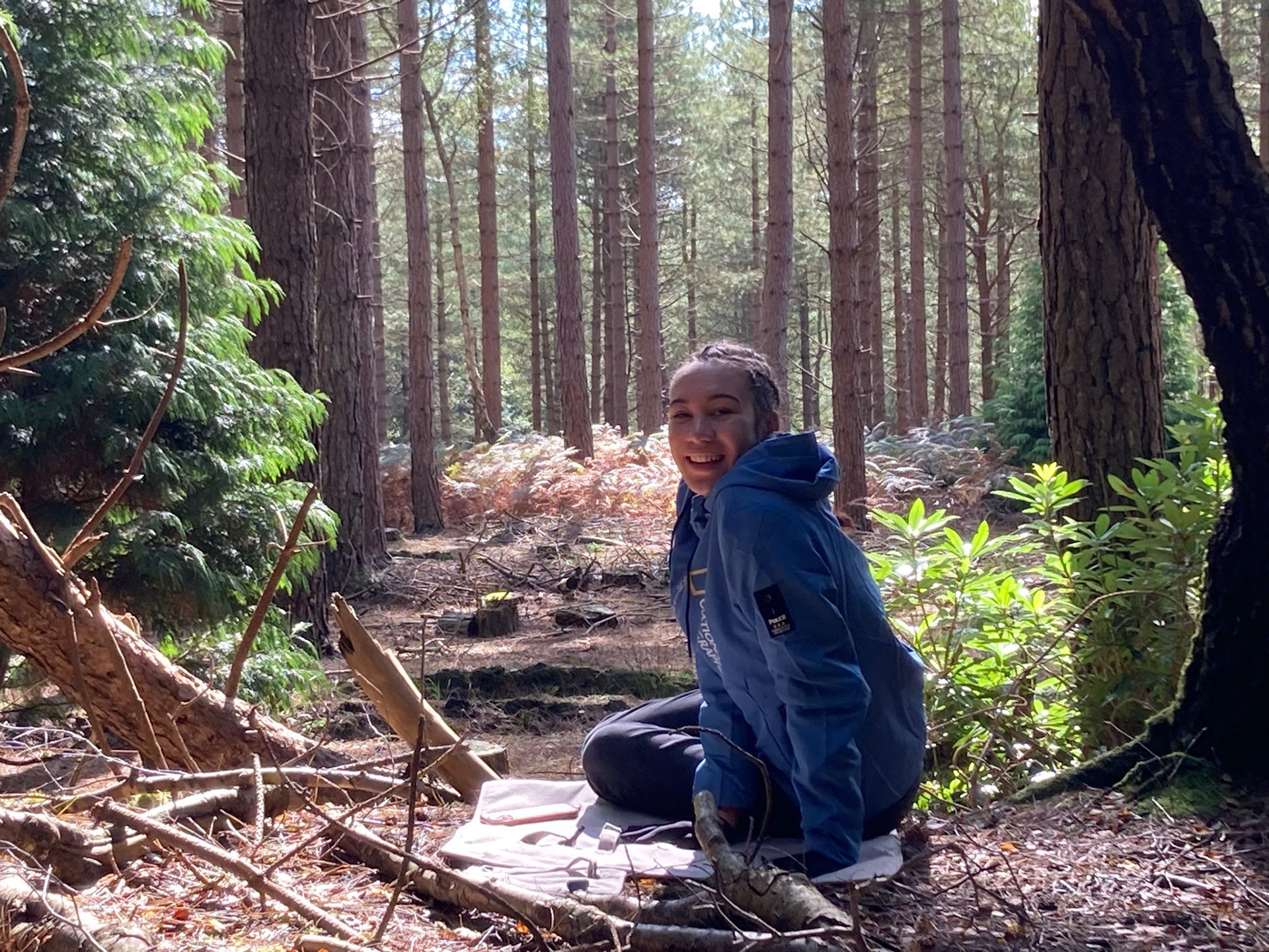 Taking inspiration from surroundings to develop the set designs for 'A Dance With Psyche'