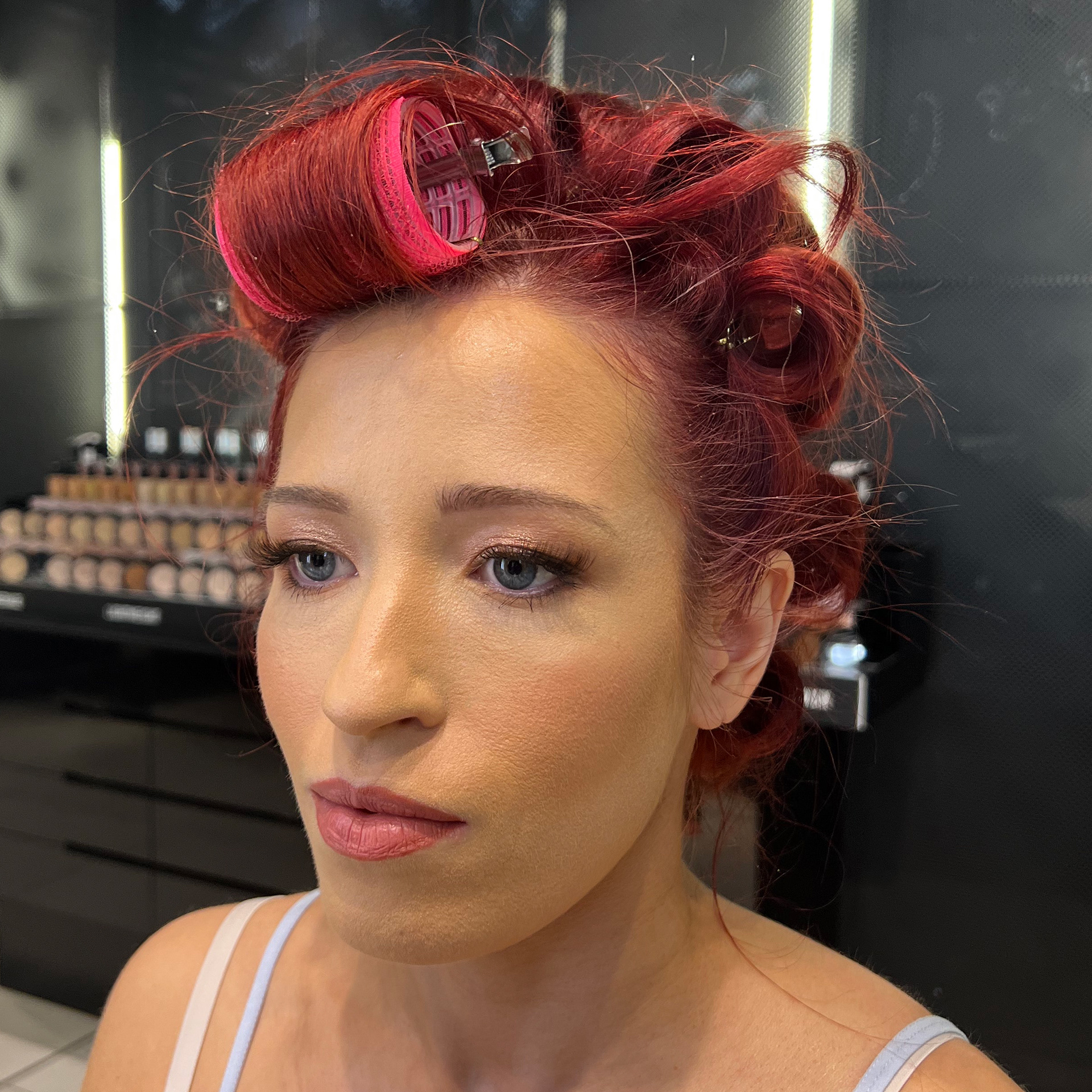 soft rose gold glam