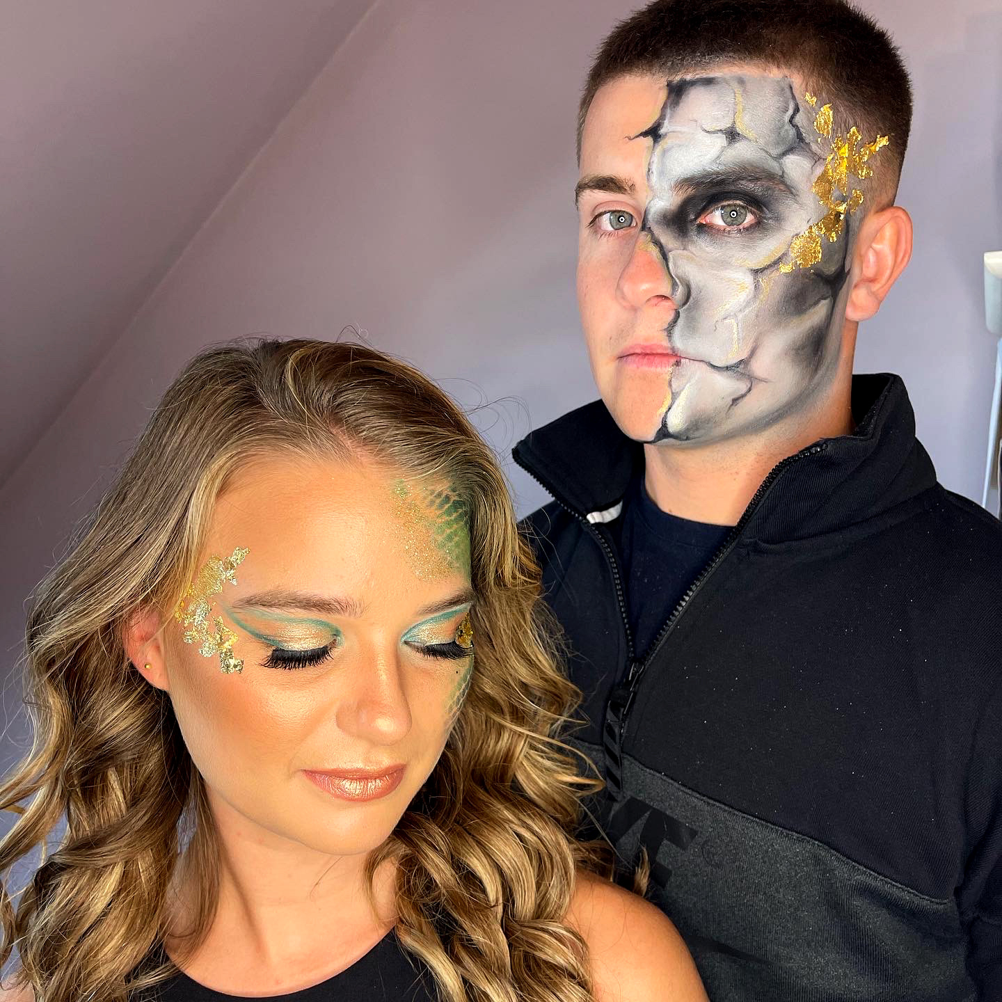 Medusa and Stone man