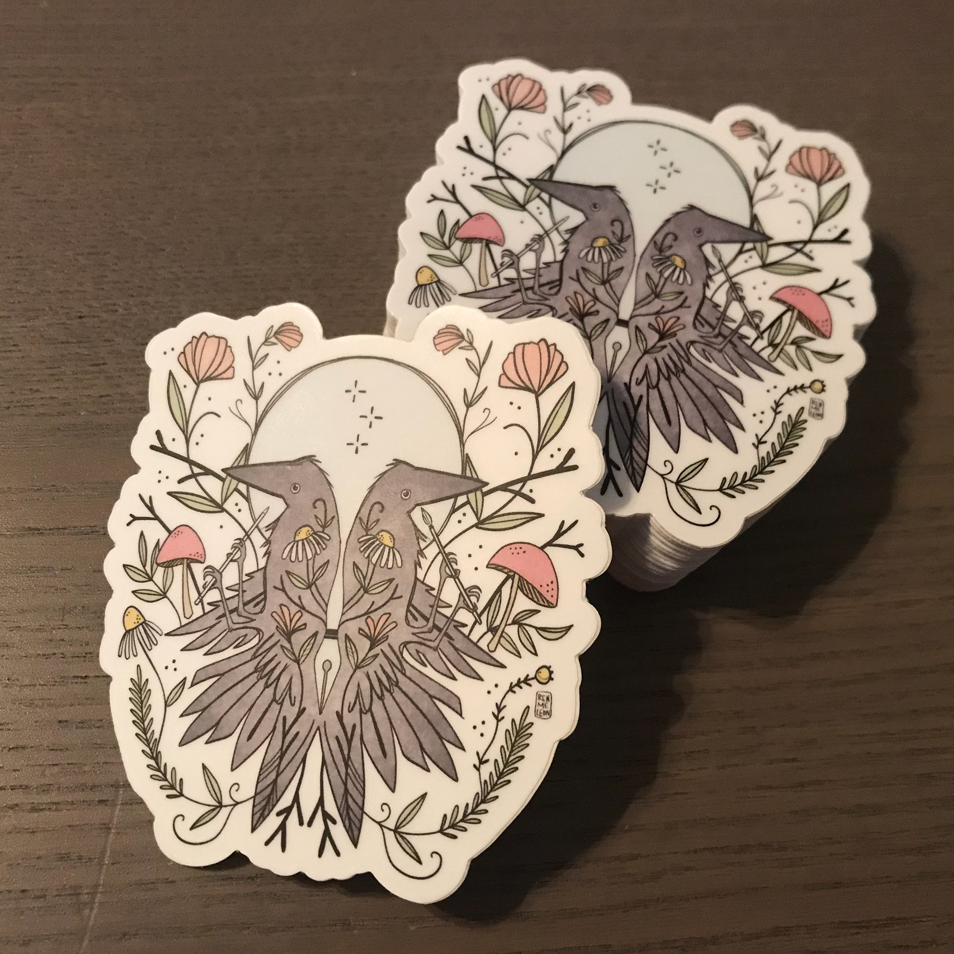 Two Crows Ornate