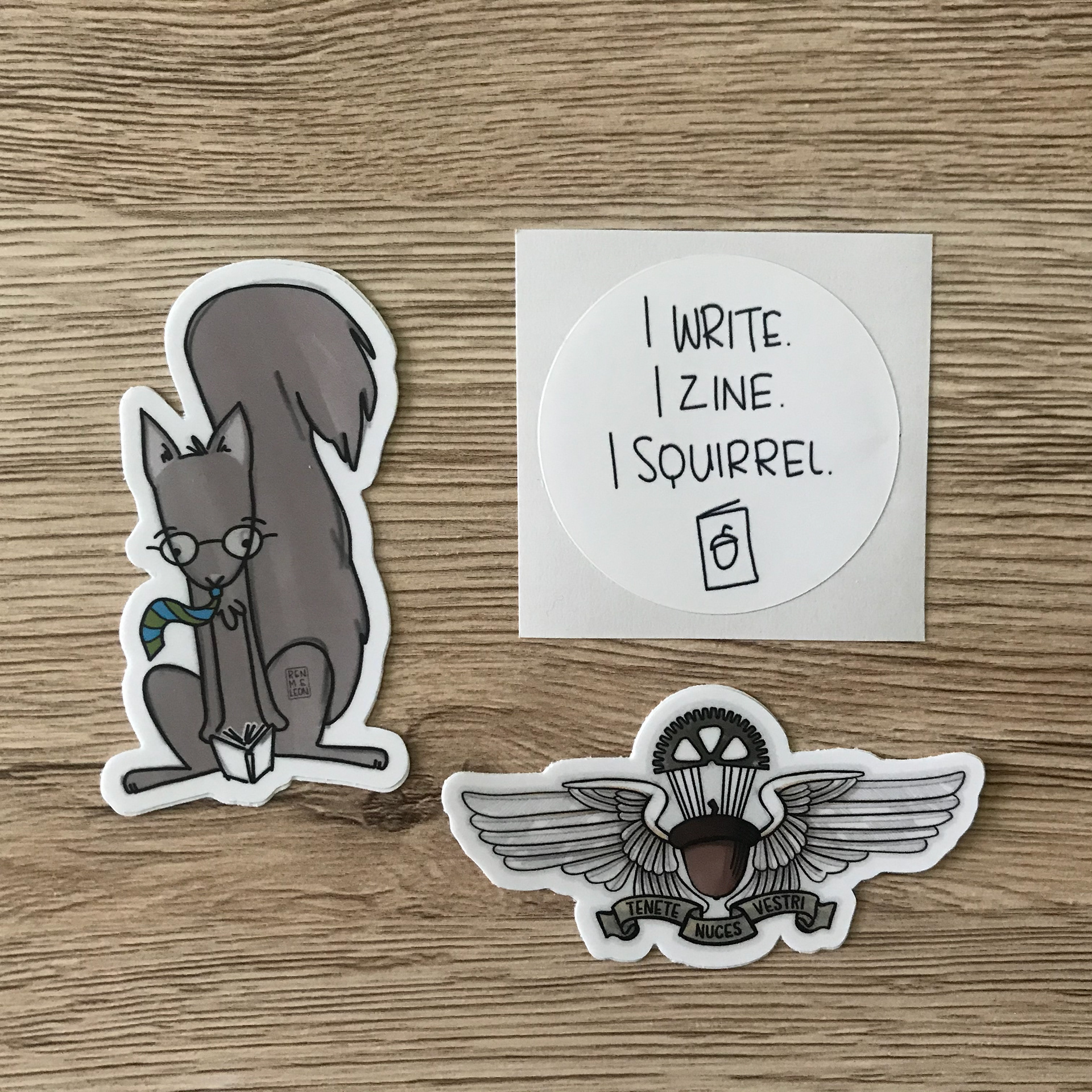 Grigio | Three Dollar Squirrel, Brigade Wings