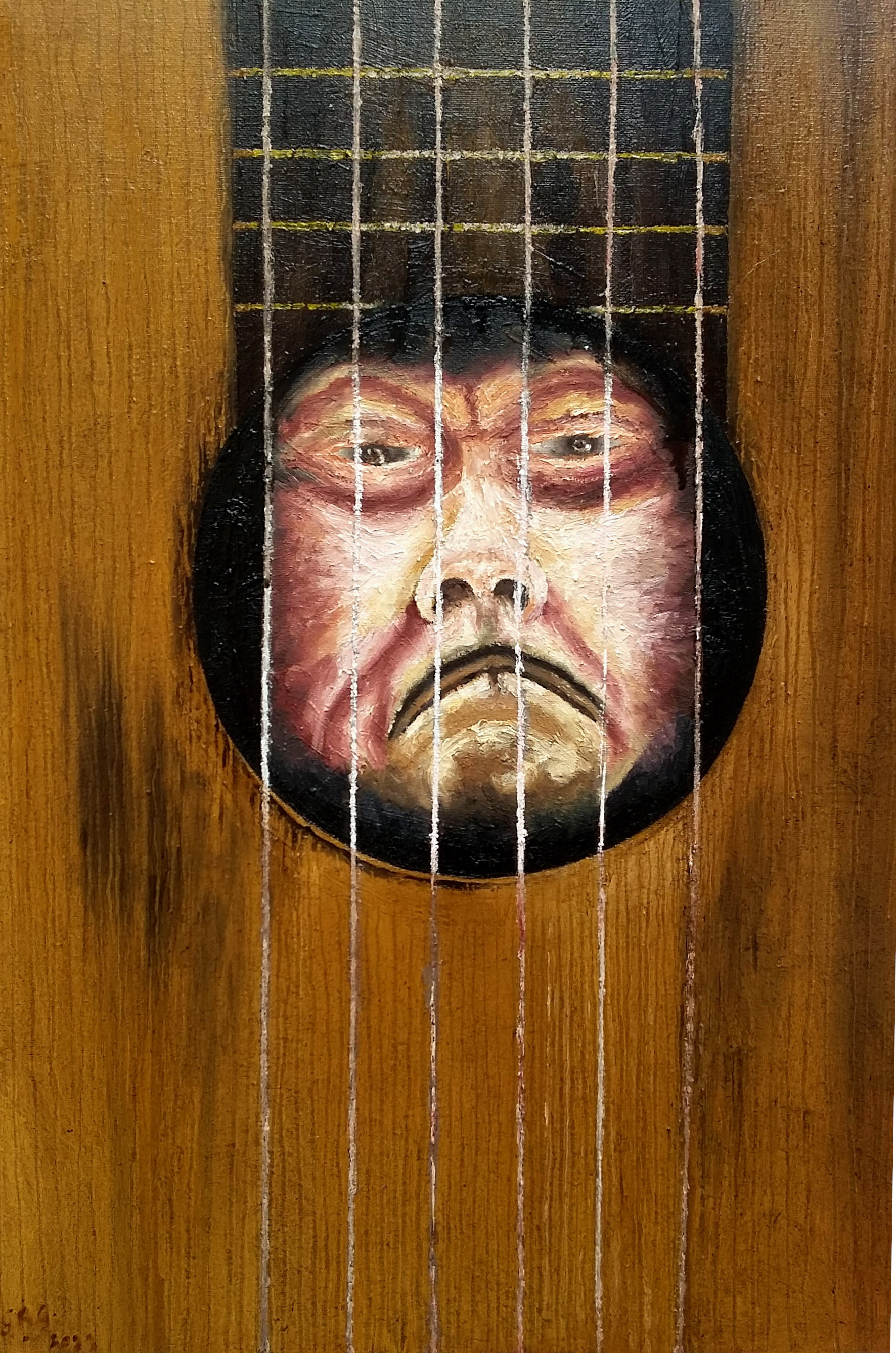 Face in Guitar