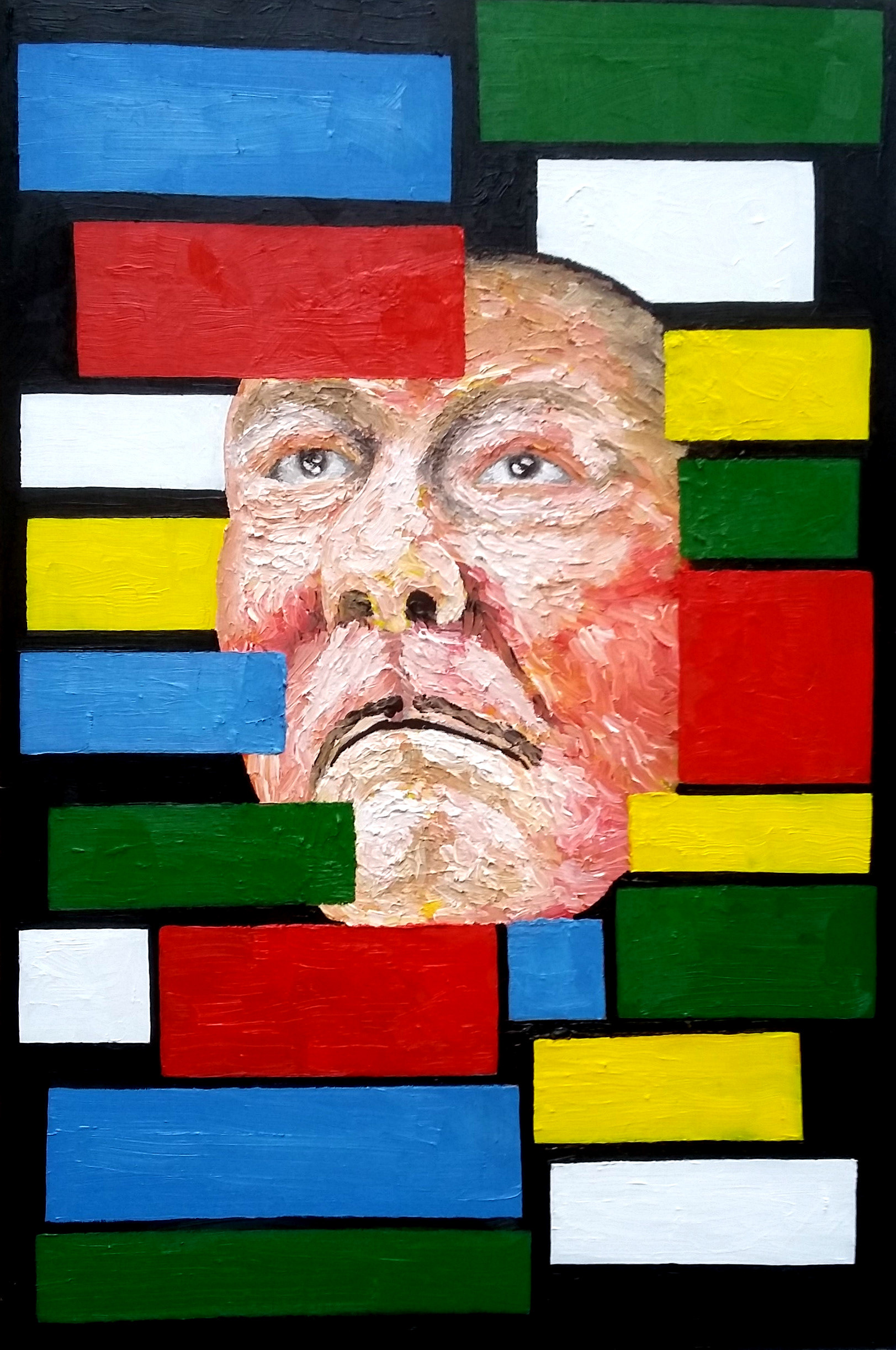 Color Block Portrait