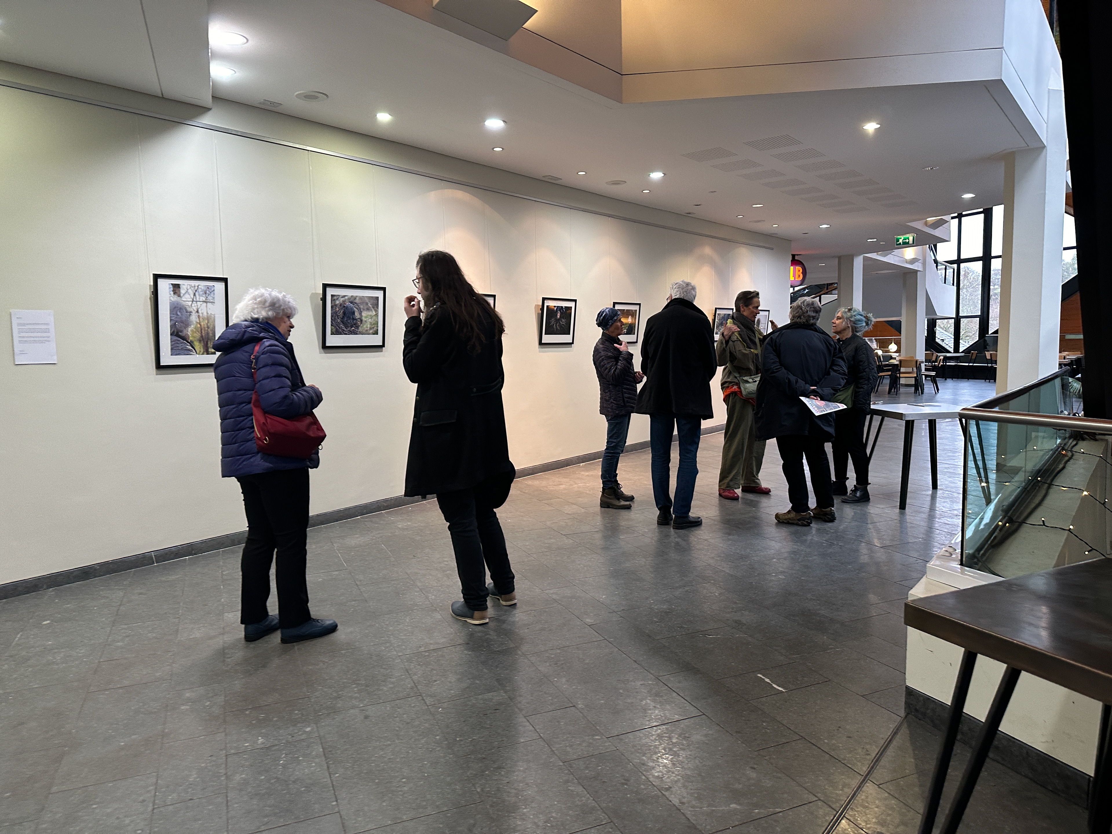 Exhibition opening event on 2.04.2024 at Edencourt, Inverness