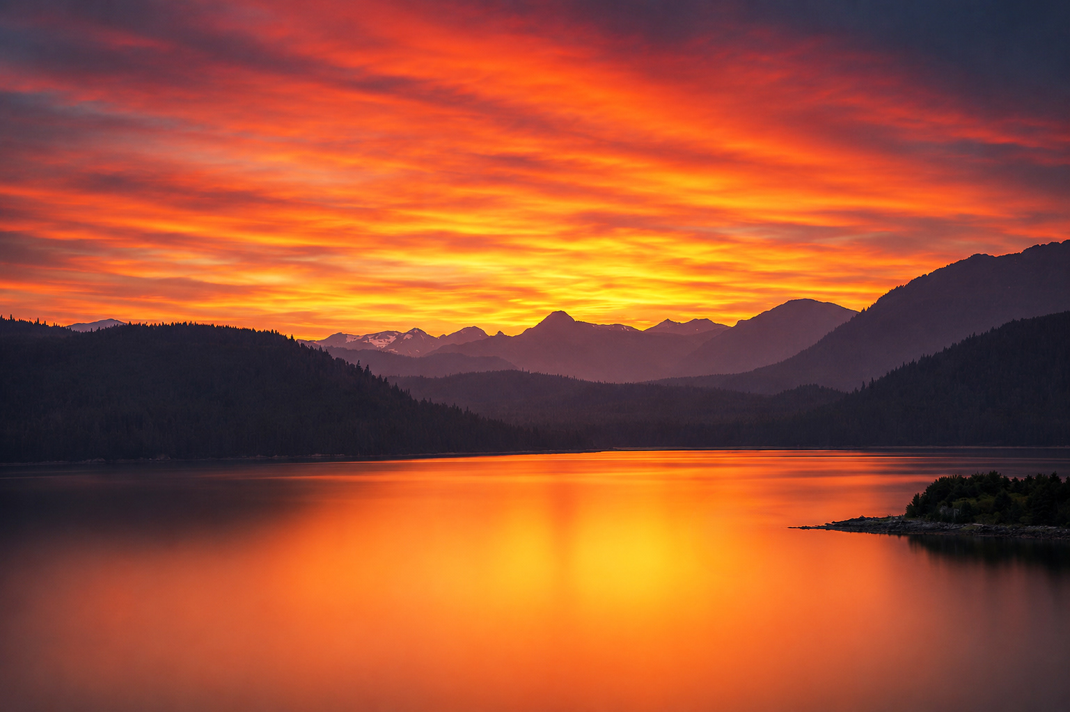 Sunrise Near Juneau 2025