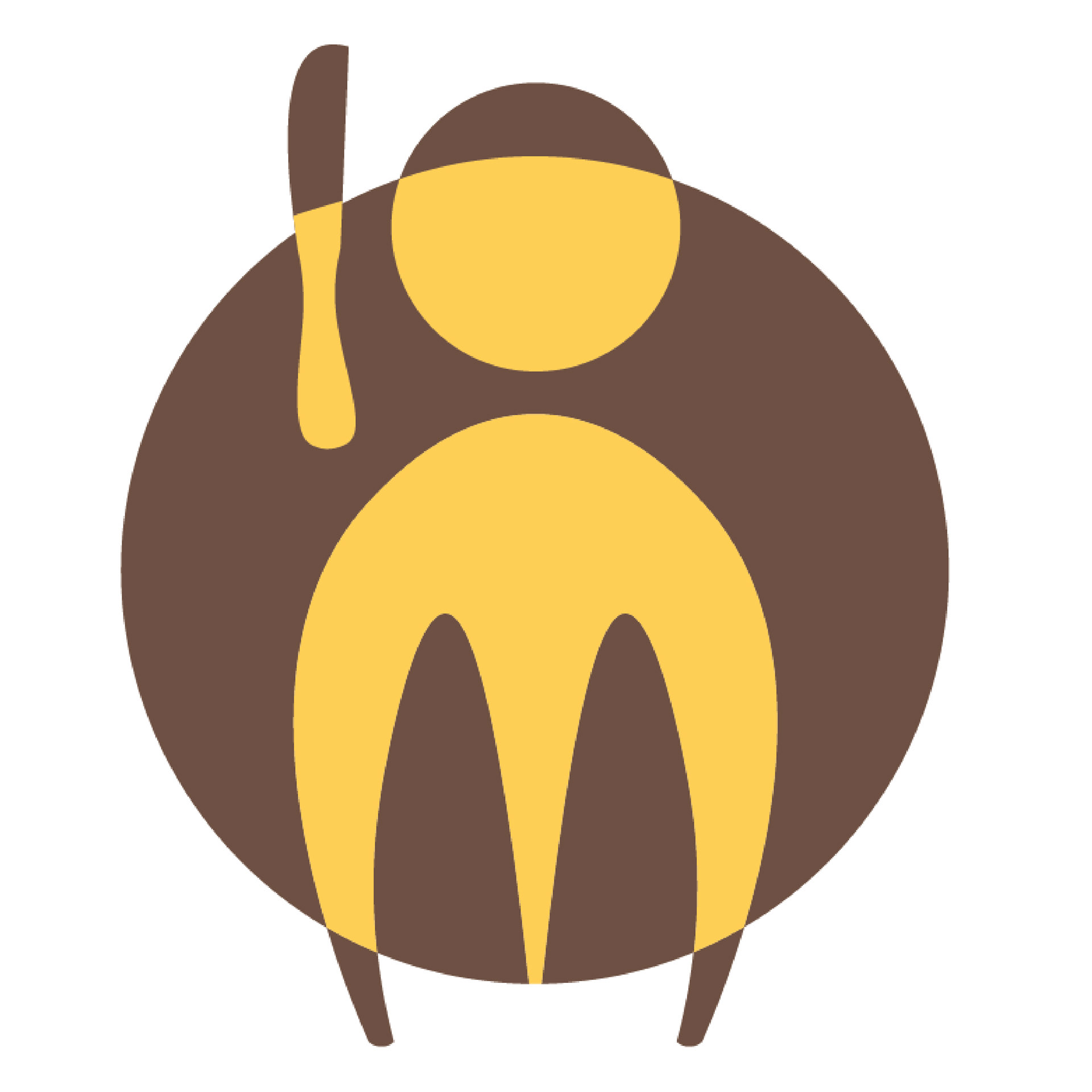 Isotipo diseñado para Pregúntale a Manela