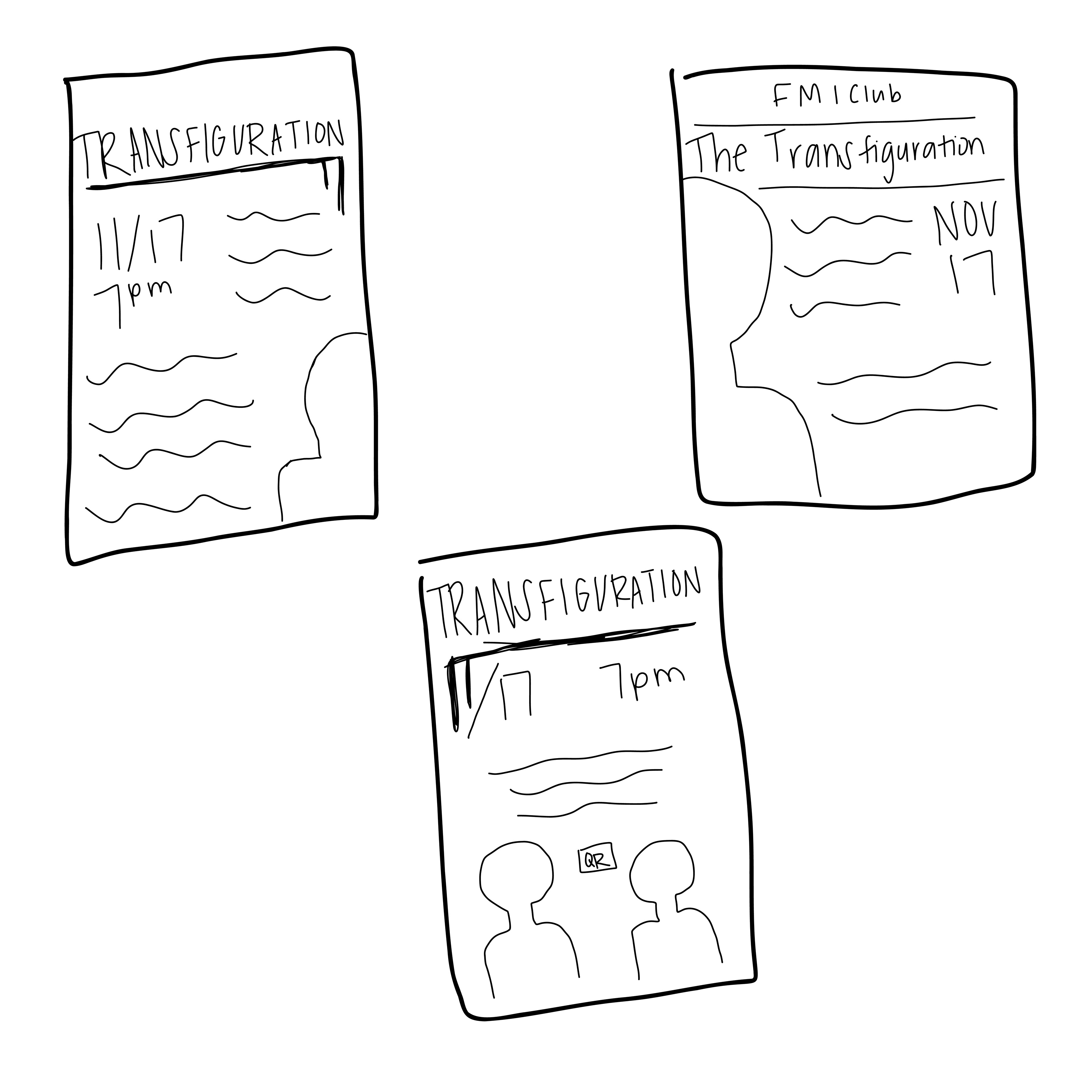 Initial Sketches