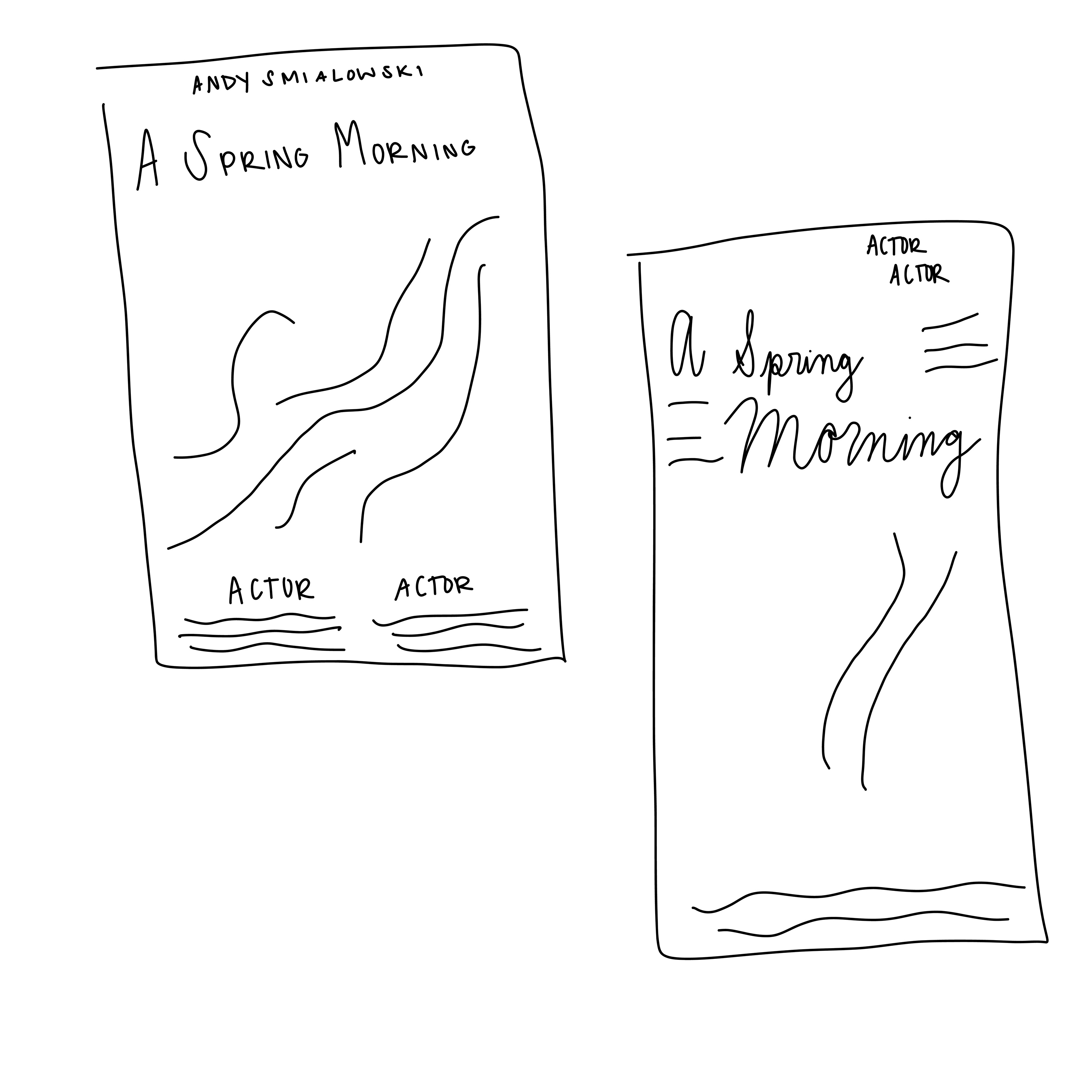 Initial Sketches