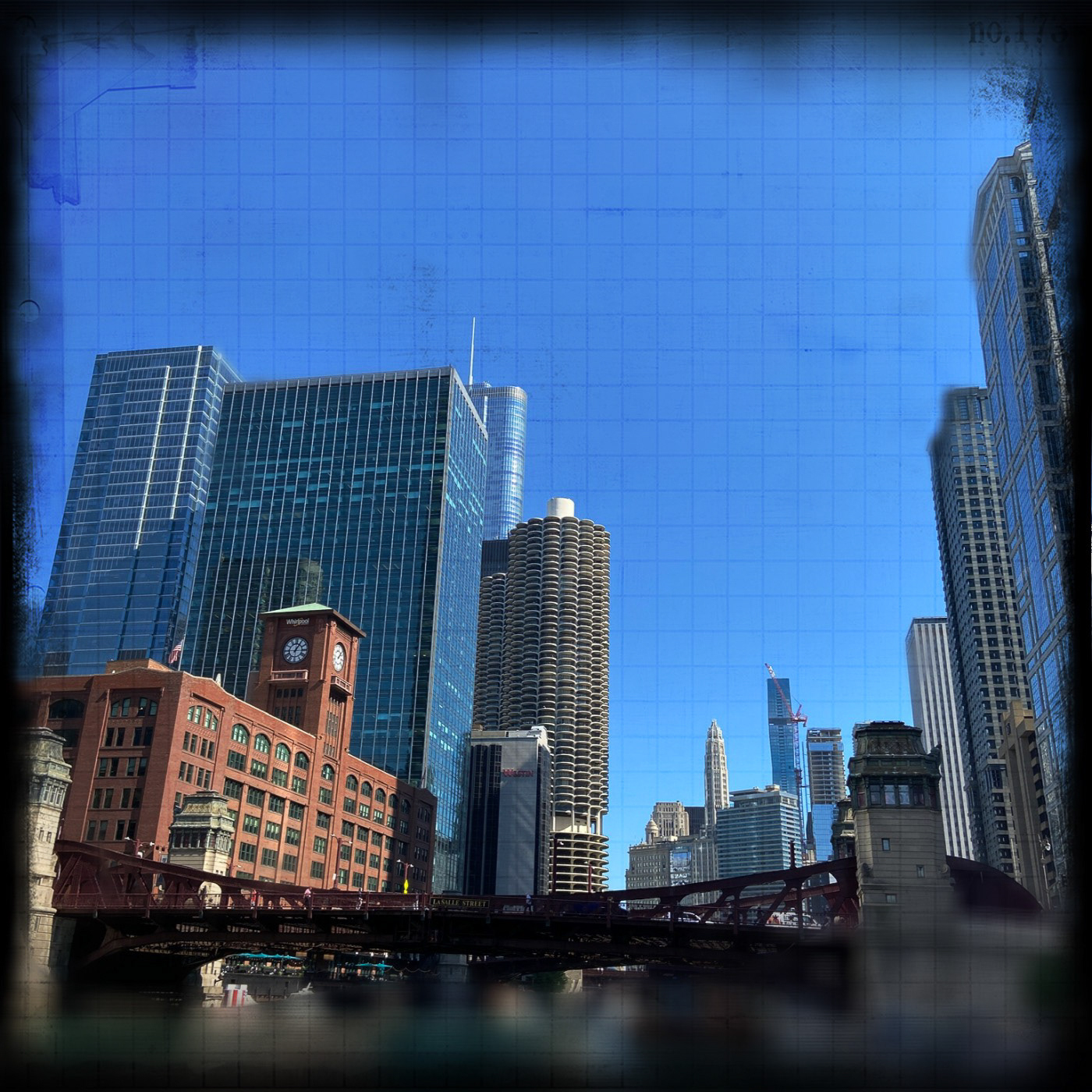 Downtown Chicago, Hipstamatic capture